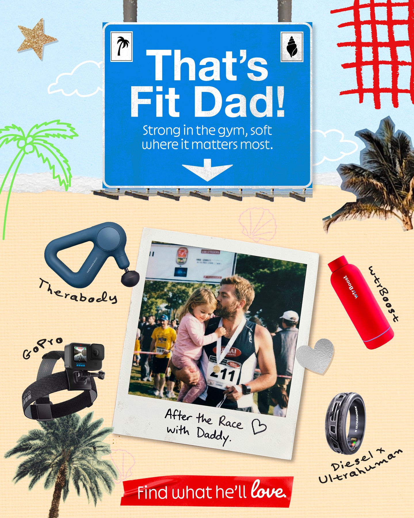 Virgin Megastore Facebook ad: Kicking off our Father's Day gift guide series…