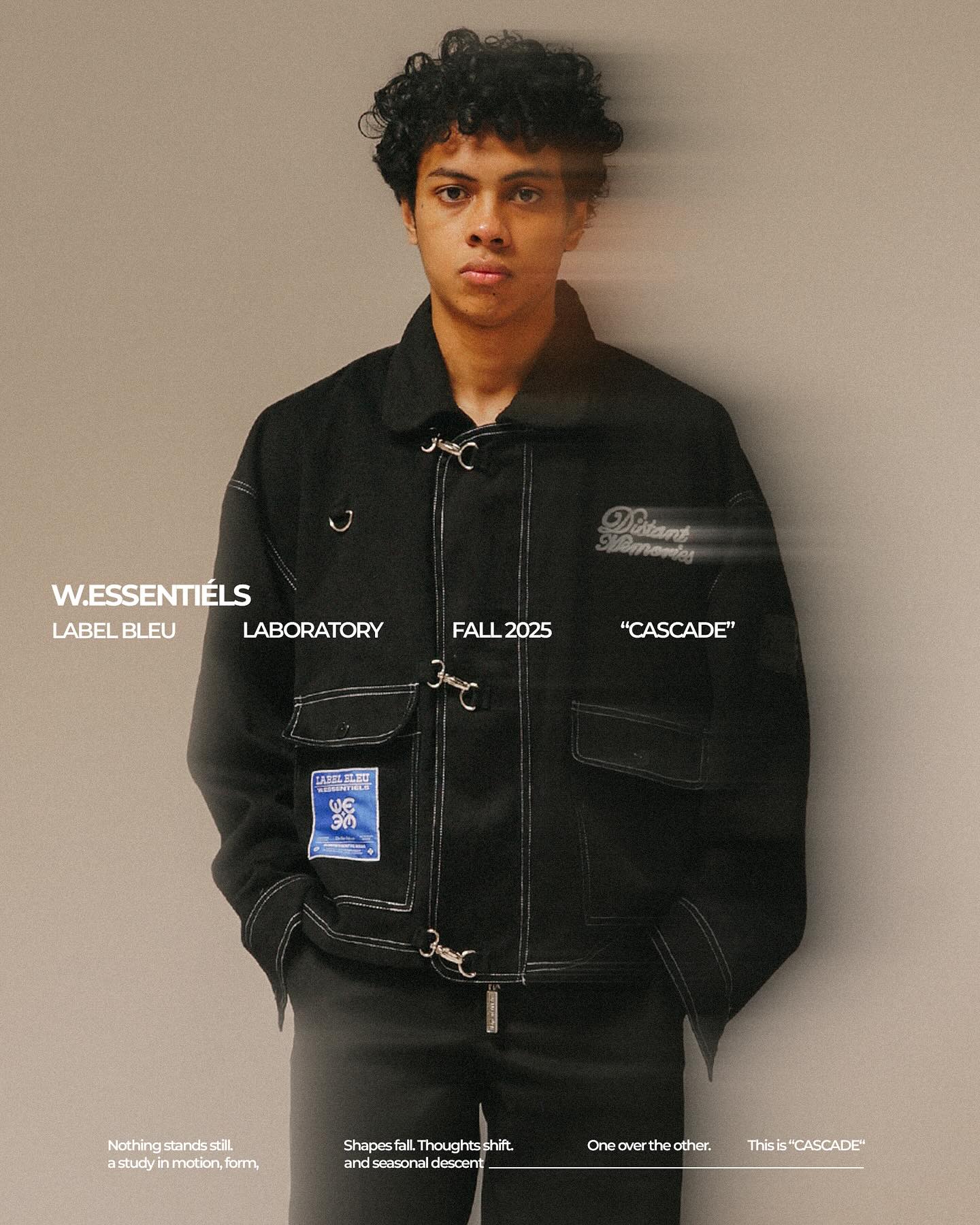 Wormhole Store Facebook ad: W.Essentiels Label Blue F/W 25