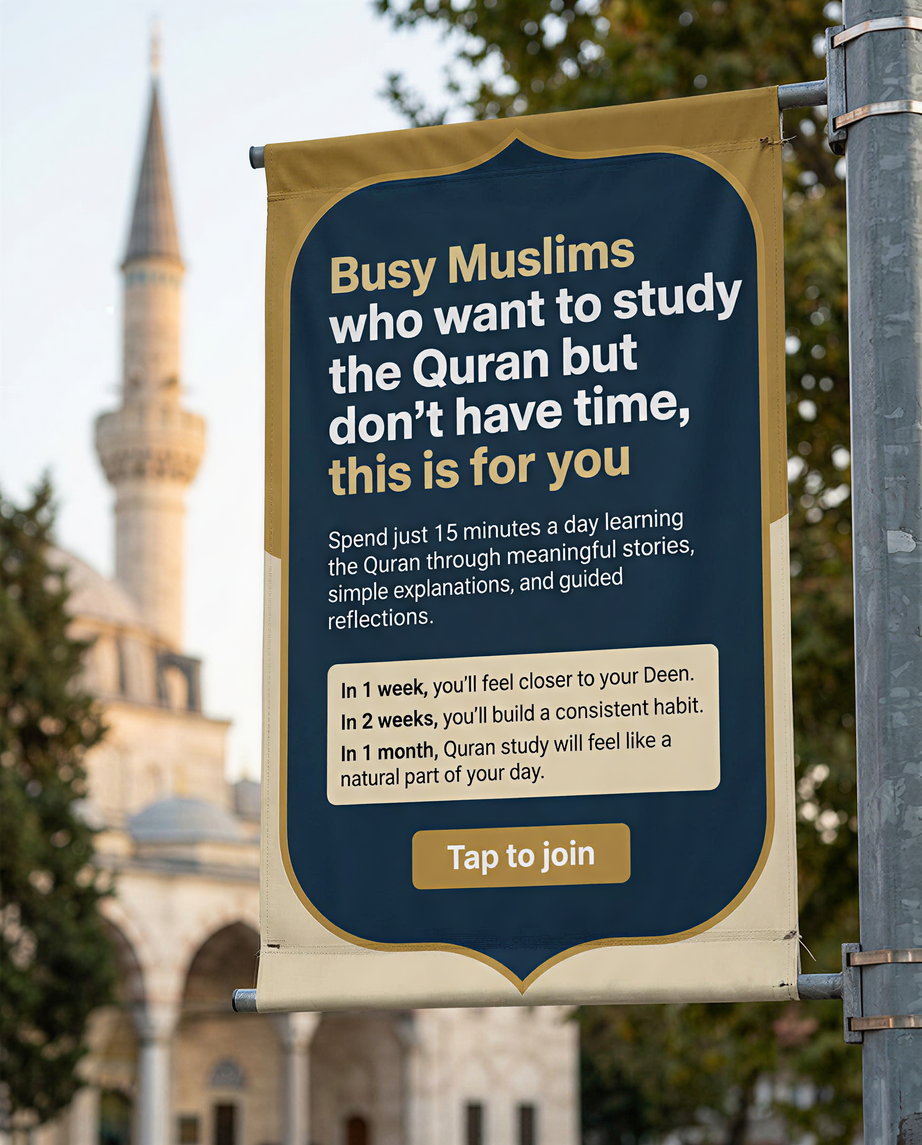 Imam Advice Daily Facebook ad