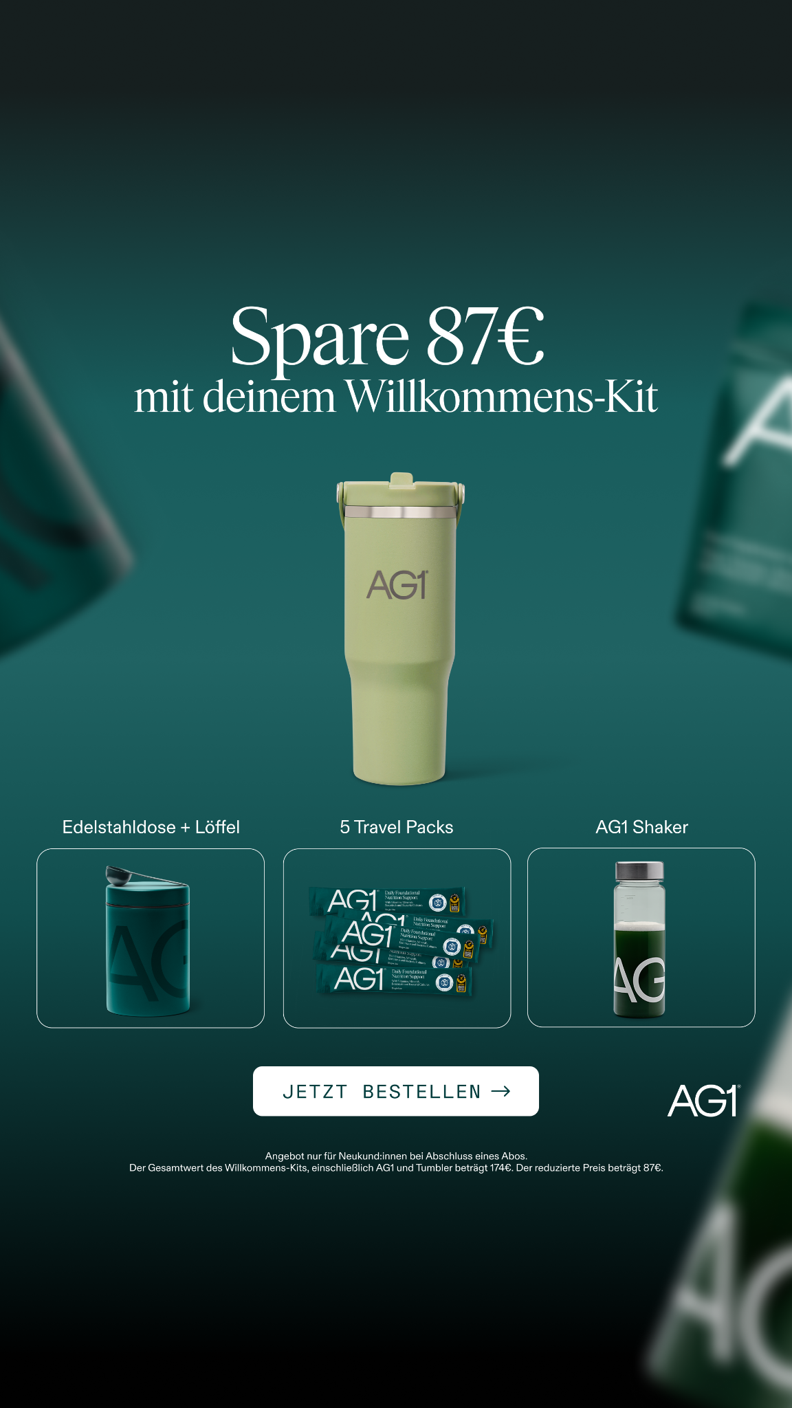 AG1 Deutschland Facebook ad