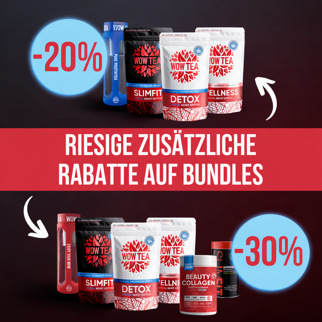 WOW TEA Switzerland Facebook ad