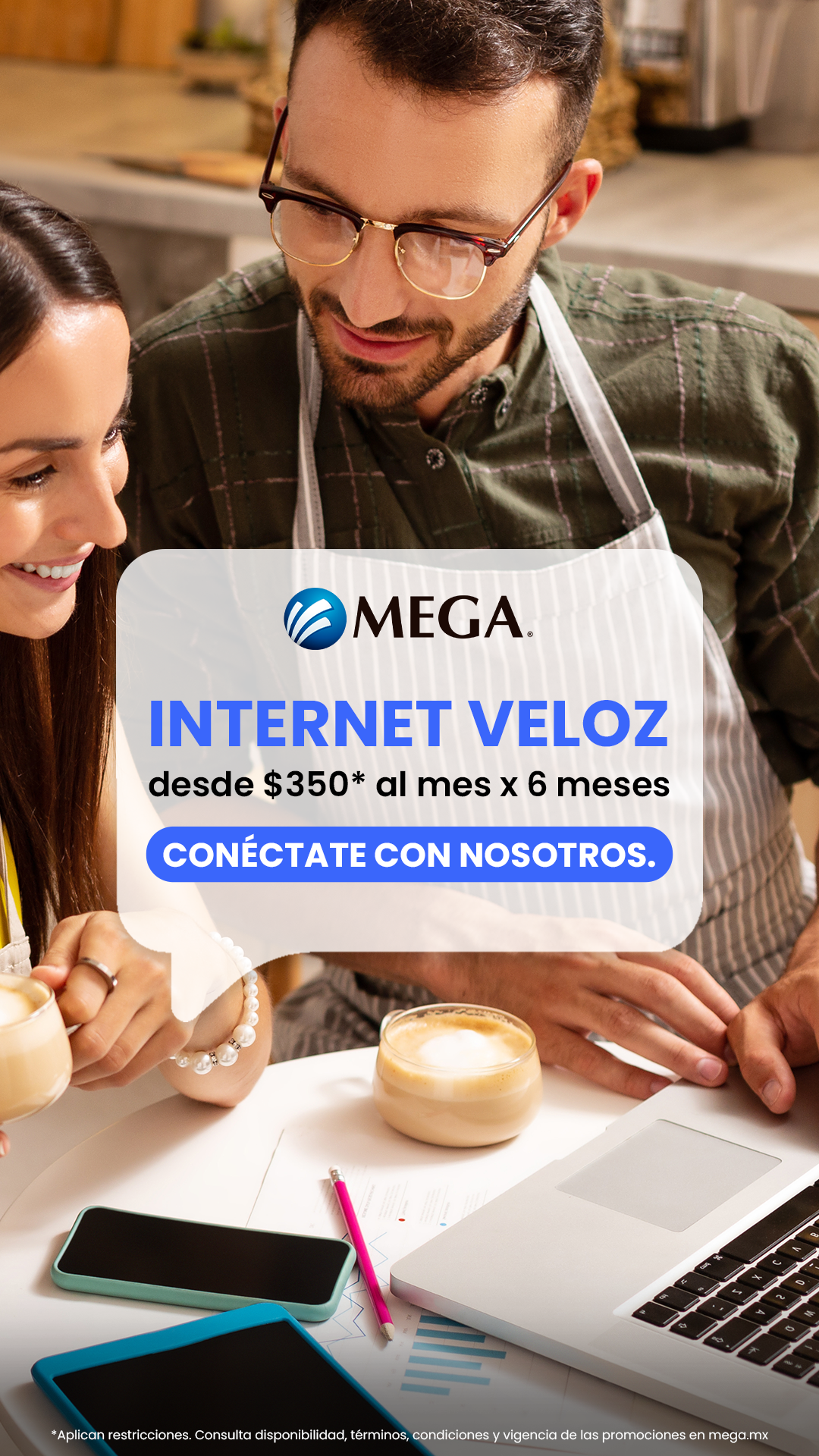Megacable, Conectamos tu vida Facebook ad