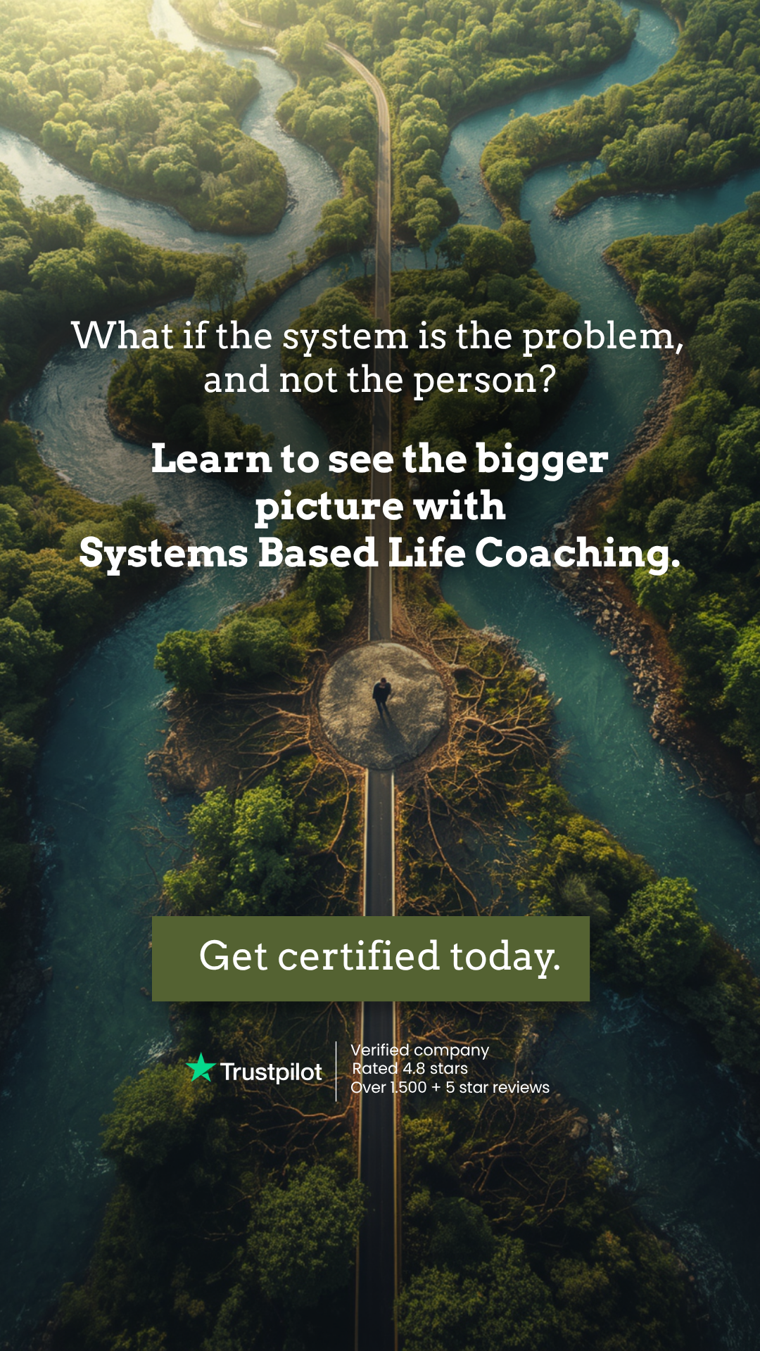 Naturalistico Facebook ad: NEW: Systems Based Life Coaching Certification