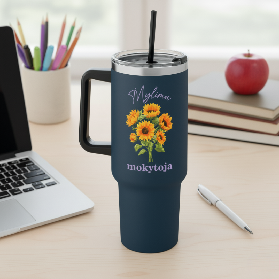 Dovanusalis.lt Facebook ad: XL termopuodelis Mylima mokytoja (1200ml)