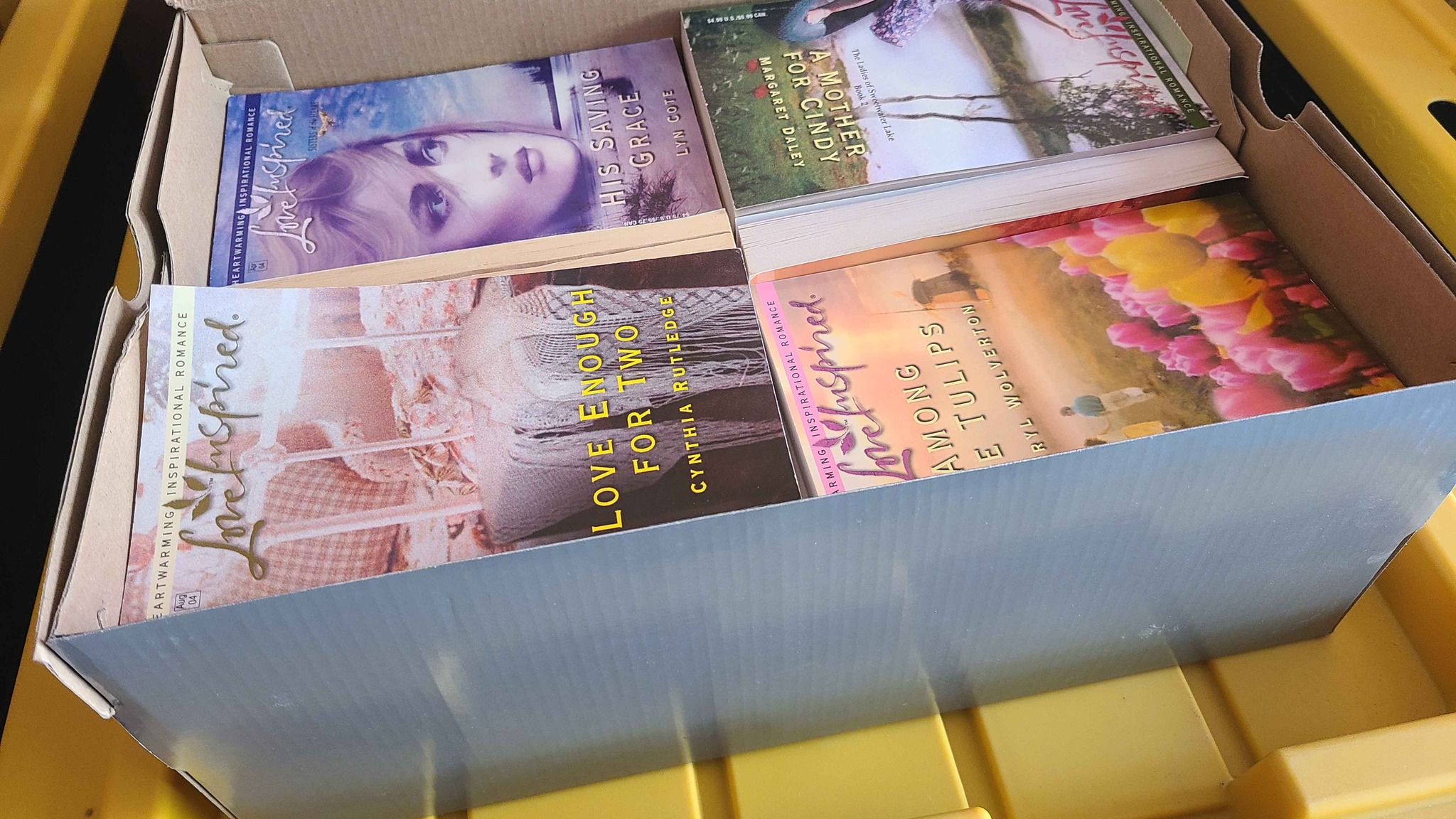 Steven Bode Facebook ad: Love Inspired 24-Book Christian Romance Lot