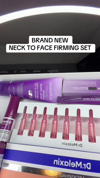 Dr.Melaxin UK Facebook ad: One complete routine from neck to face