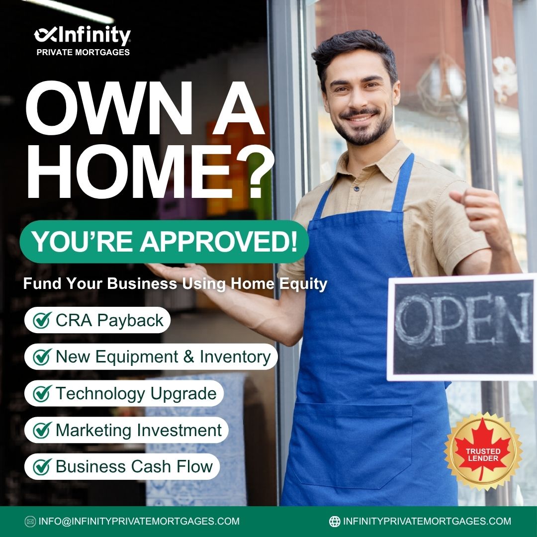 Infinity Private Mortgages Facebook ad