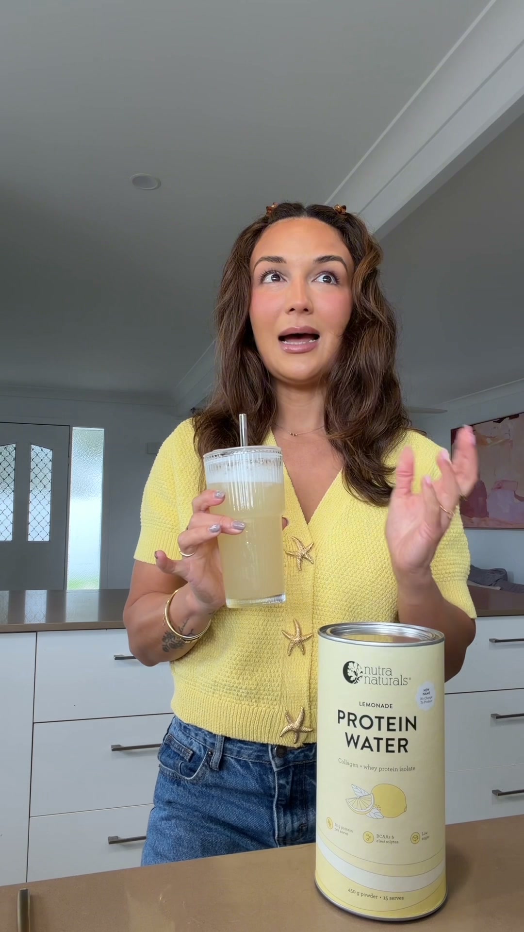 Nutra Naturals Facebook ad: Busy mum protein boost