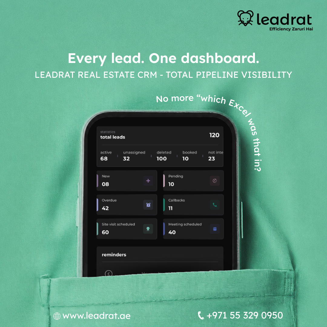 Leadrat CRM - Dubai - India Facebook ad