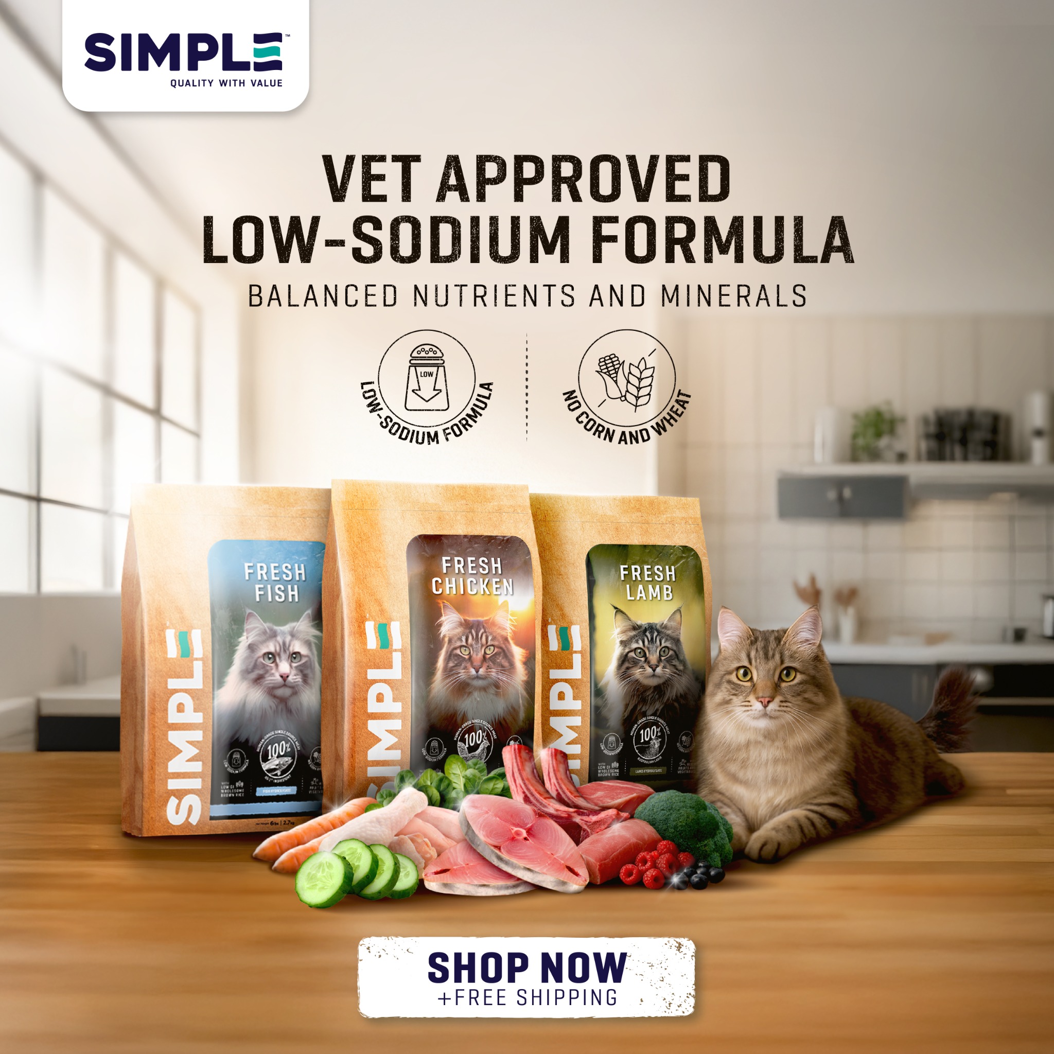 Simple Facebook ad