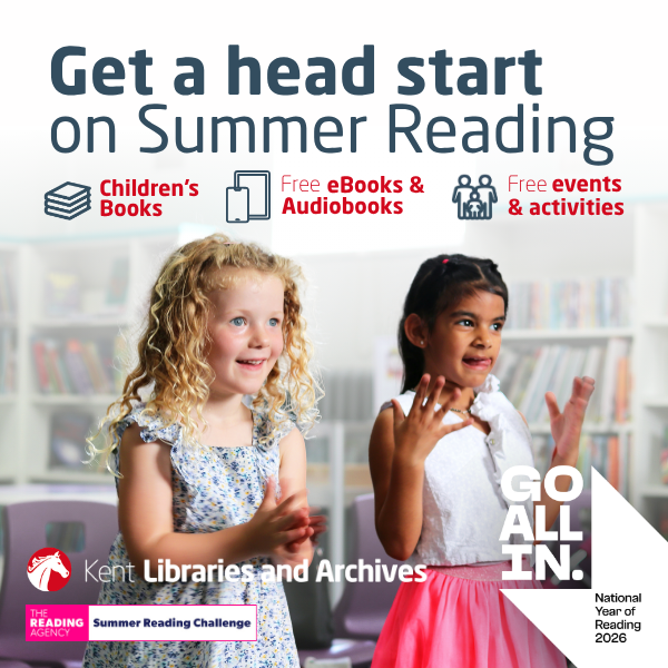 Kent Libraries, Registration & Archives Facebook ad