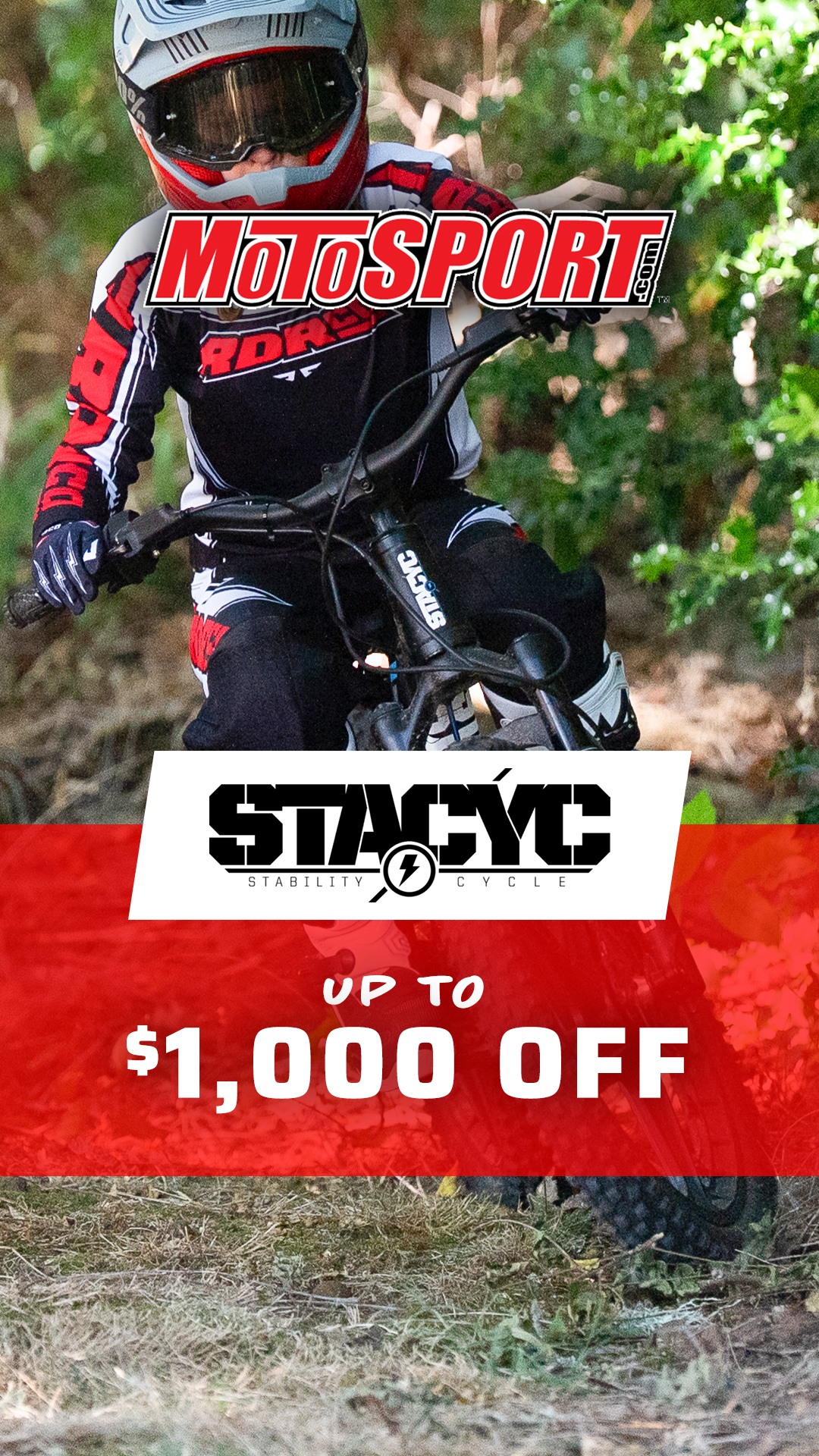 MotoSport Facebook ad