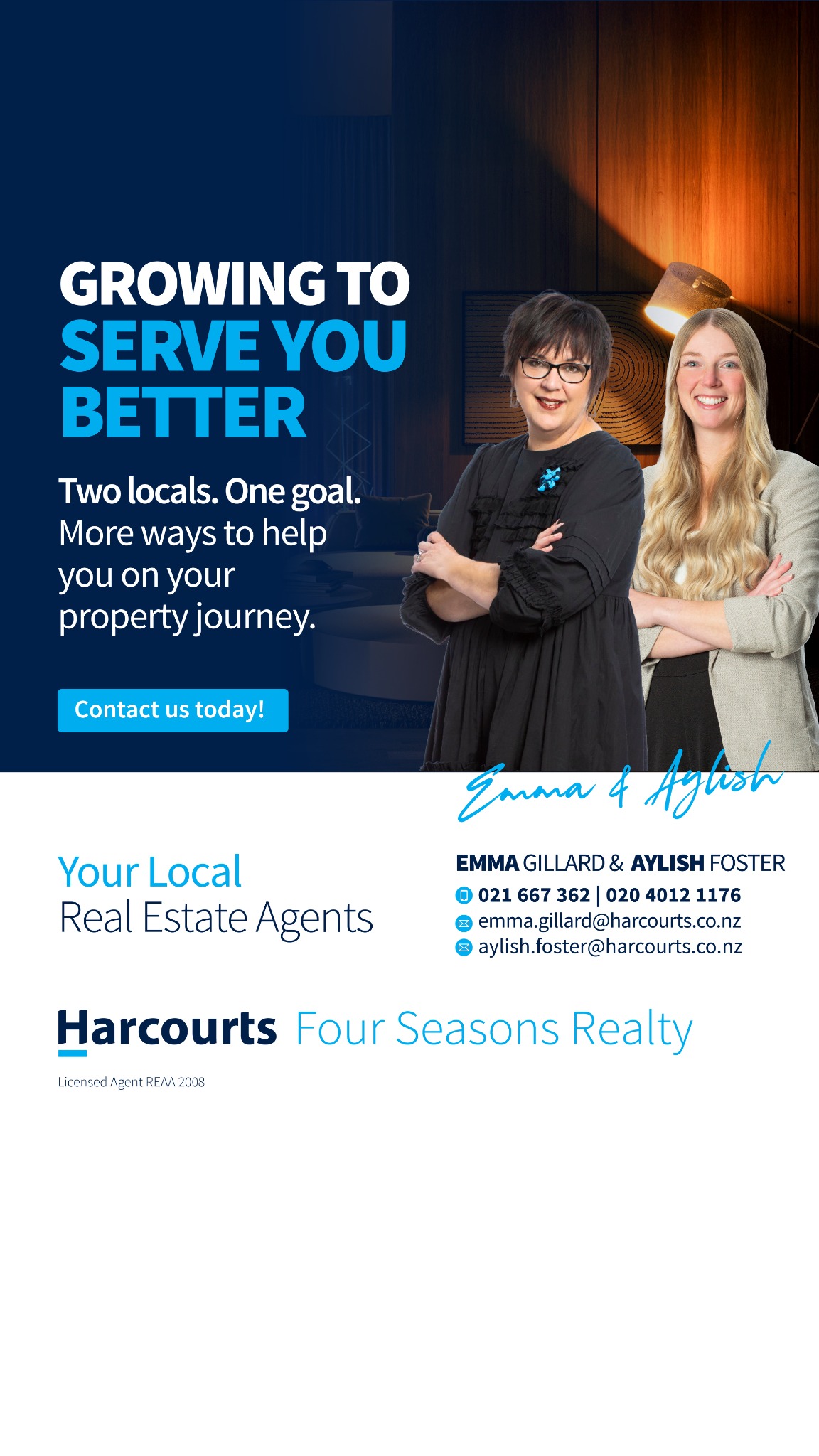 Harcourts Four Seasons Realty Facebook ad