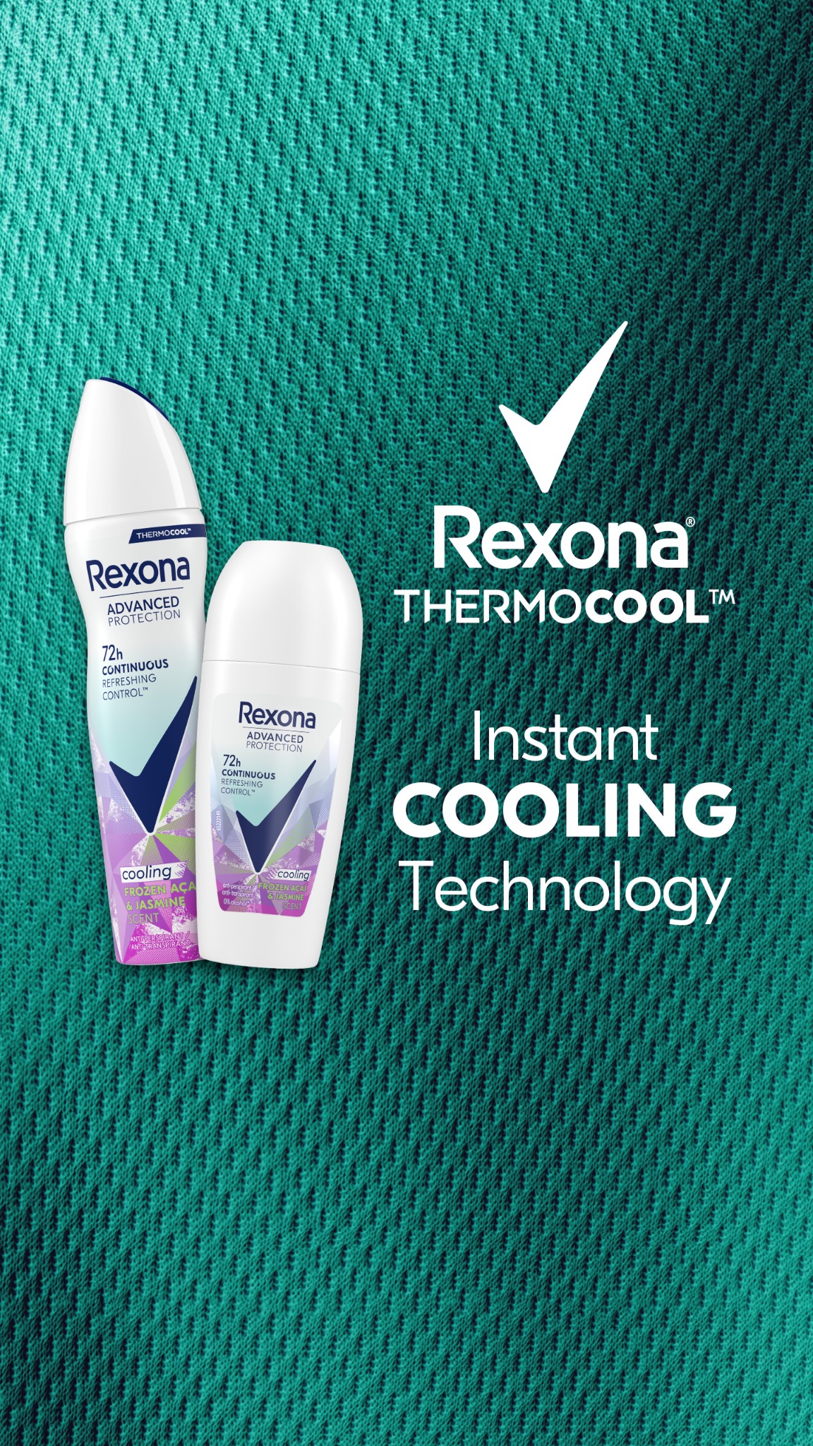 Rexona Nordics Facebook ad