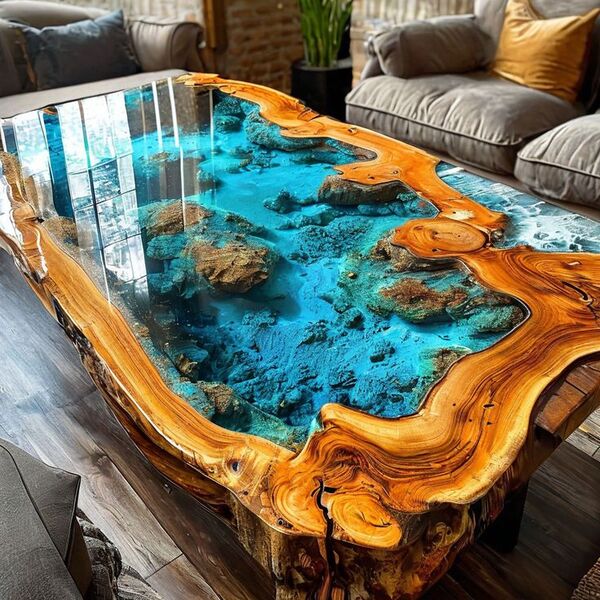 Epoxy Resin Art  Facebook ad