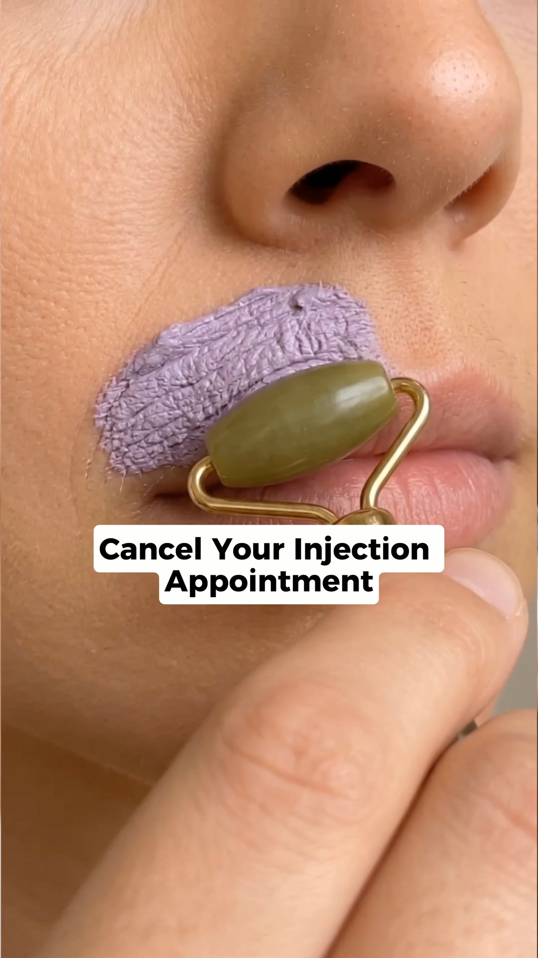 City Beauty Facebook ad: Cancel Your Injection Appointment
