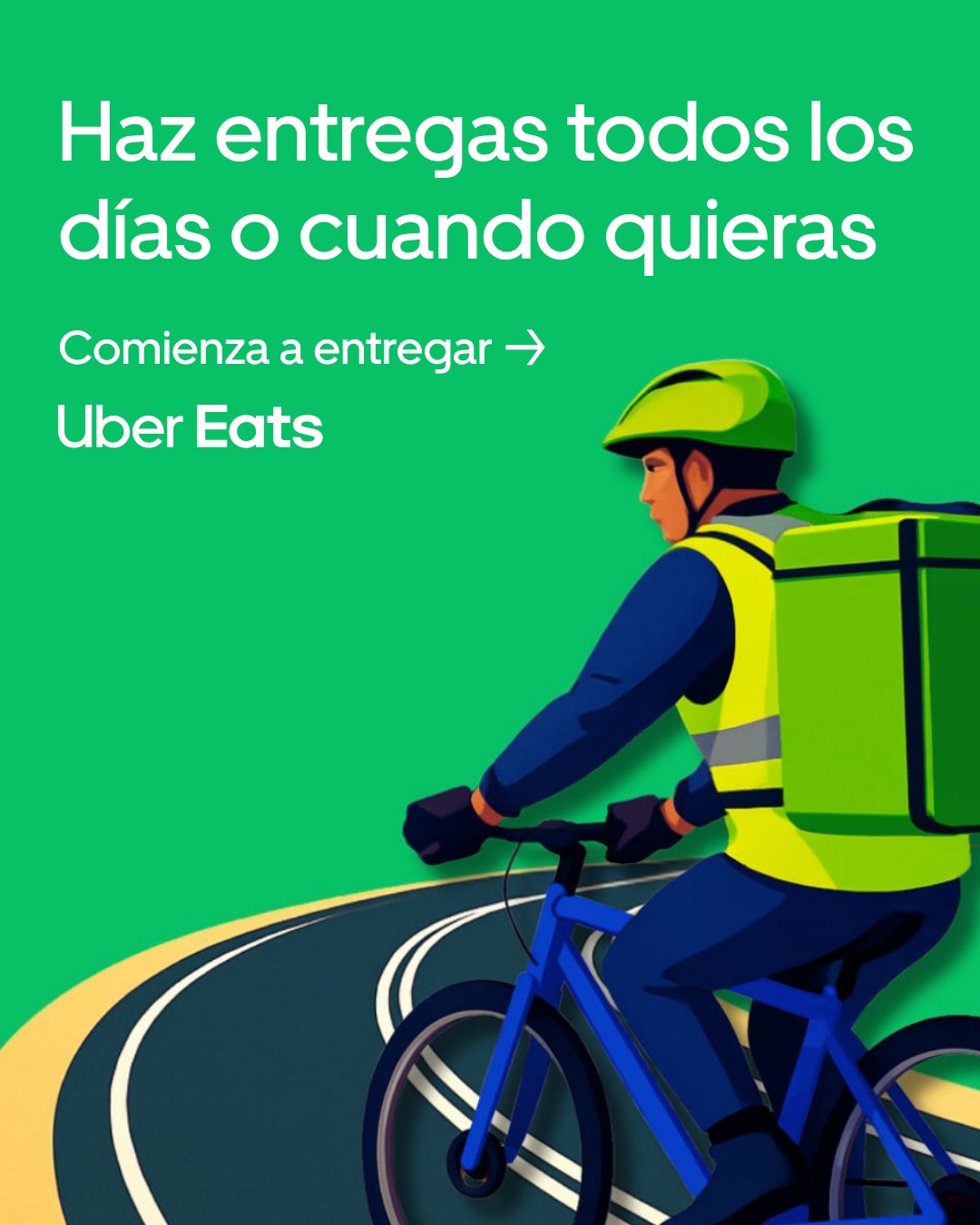 Uber Eats Facebook ad