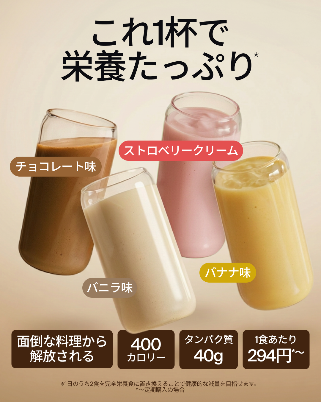 Huel Facebook ad