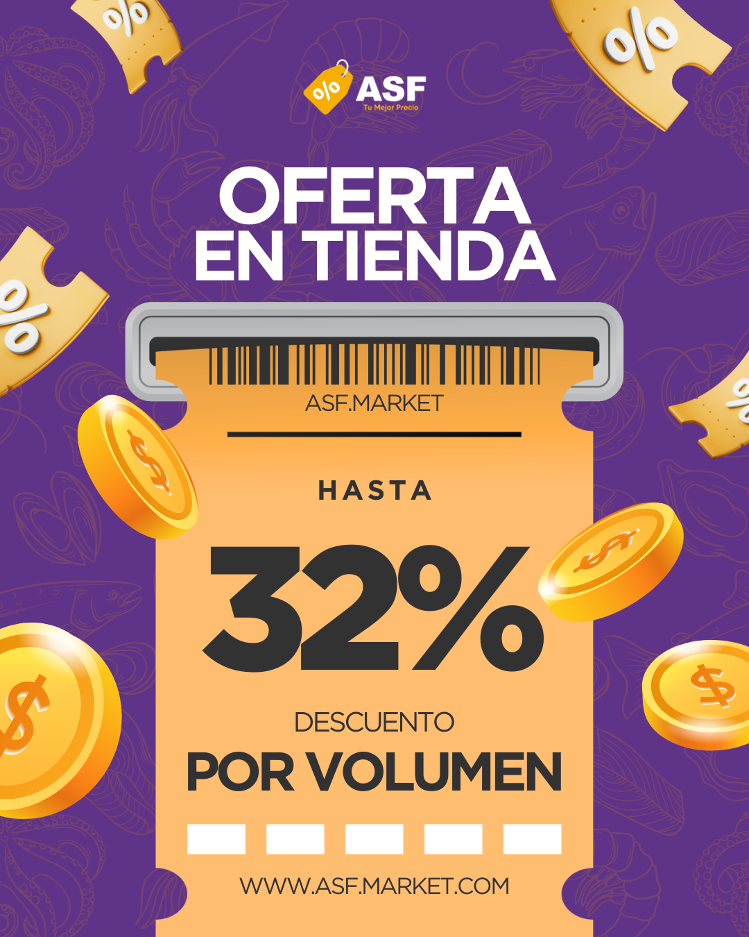 Comercializadora ASF Facebook ad from Mar 9, 2026