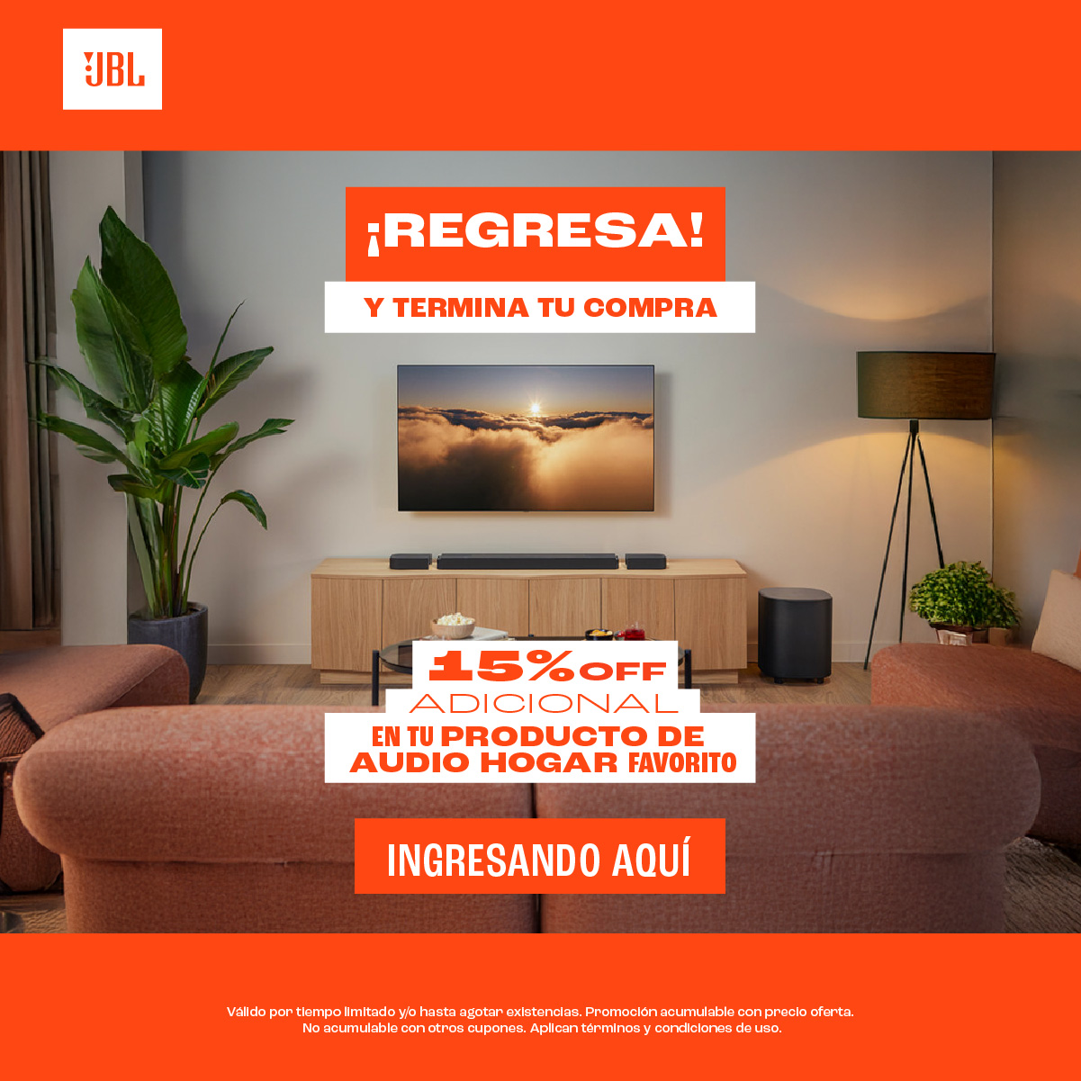 JBL Colombia Facebook ad from Feb 17, 2026