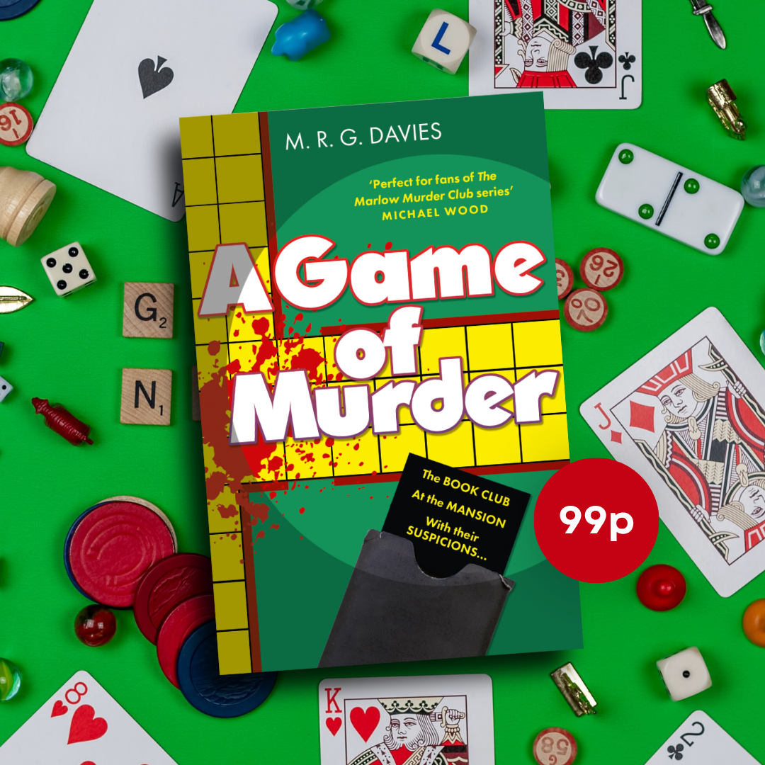 One More Chapter Books Facebook ad: A Game of Murder: A brand new gripping cosy crime mystery…