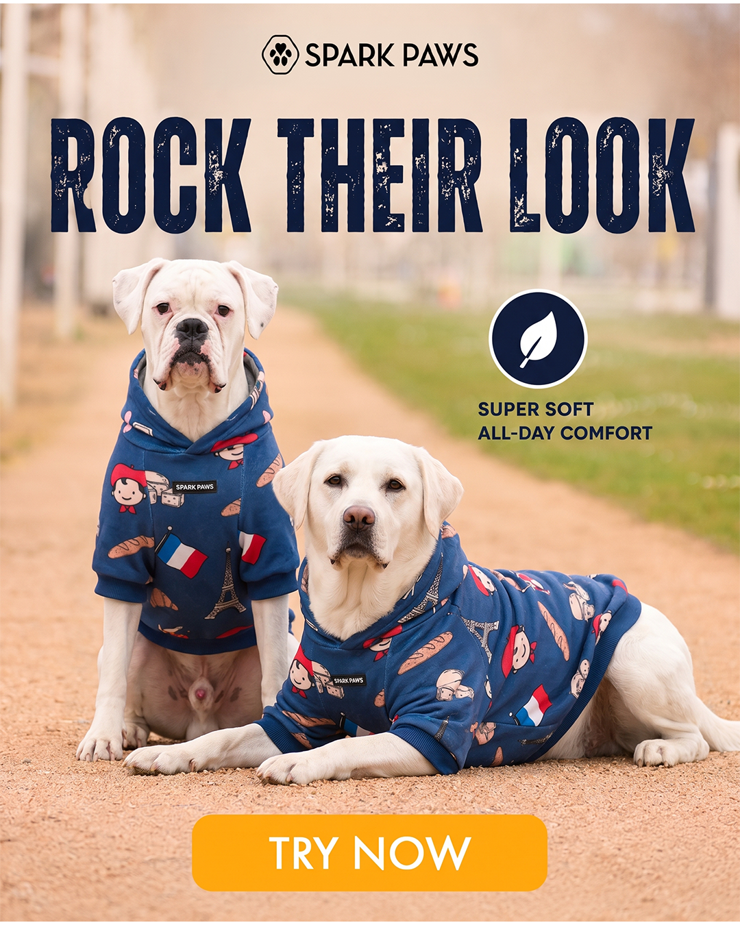 Spark Paws Facebook ad