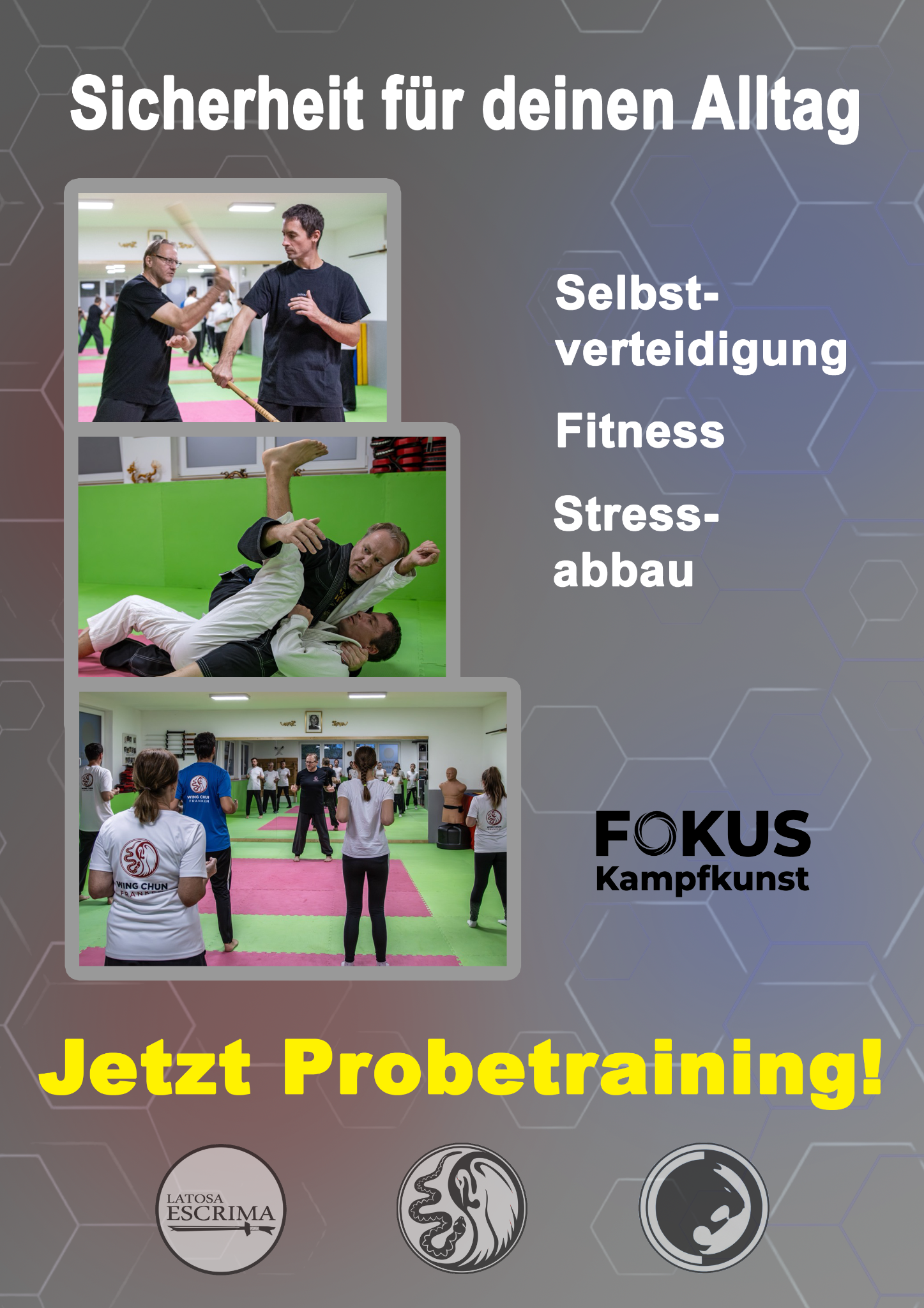 Fokus-Kampfkunst Facebook ad from Jul 1, 2026