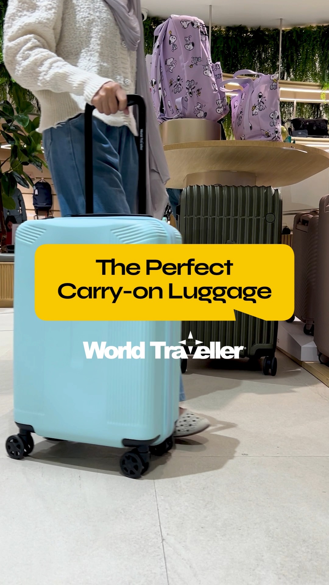 The Travel Club Facebook ad: Lightweight. Ready for takeoff.