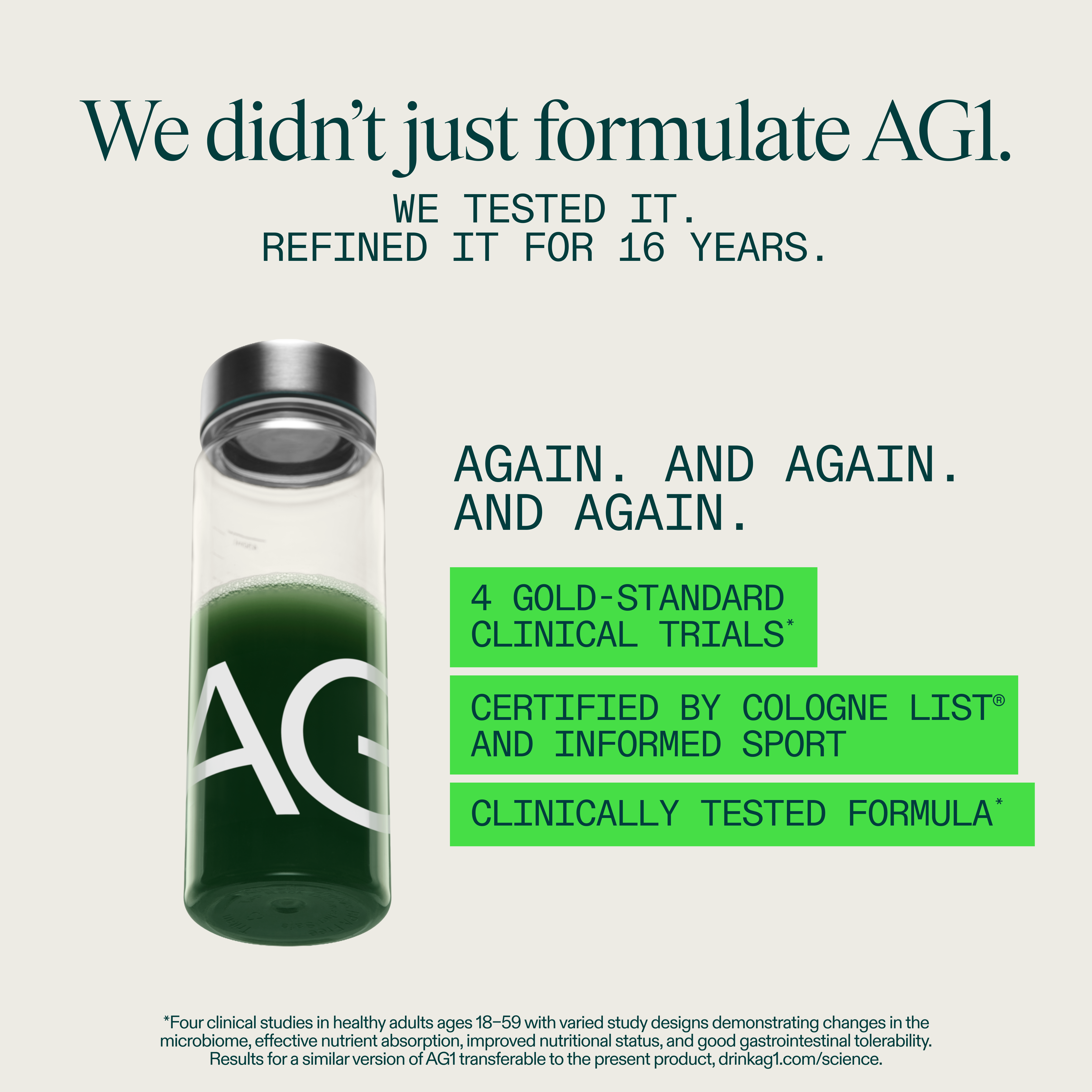 AG1 by Athletic Greens Facebook ad
