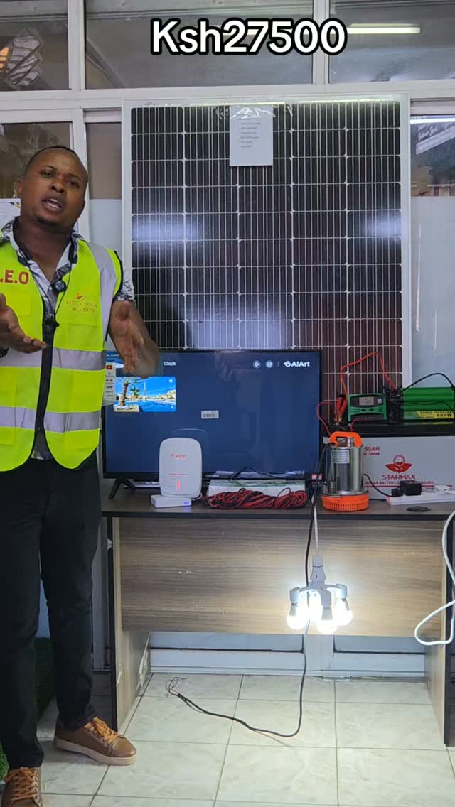 Betech Solar Solutions Kenya Facebook ad: Ksh27,500 Complete Kit