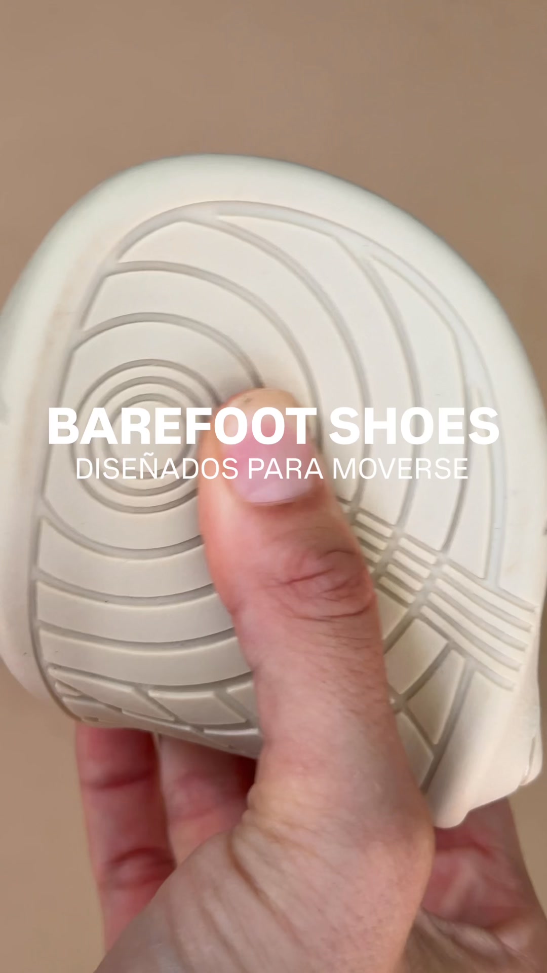 KOOPS Facebook ad: Barefoot sneakers