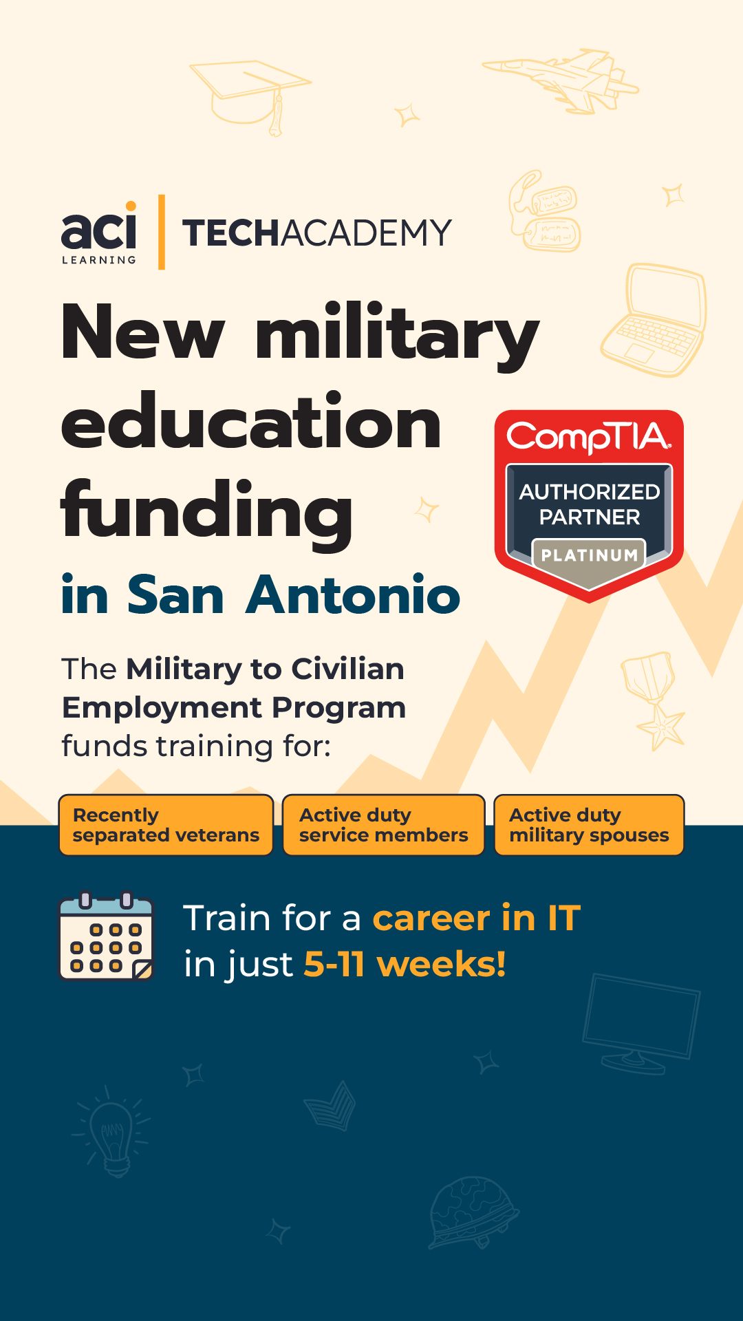 ACI Learning Tech Academy Facebook ad