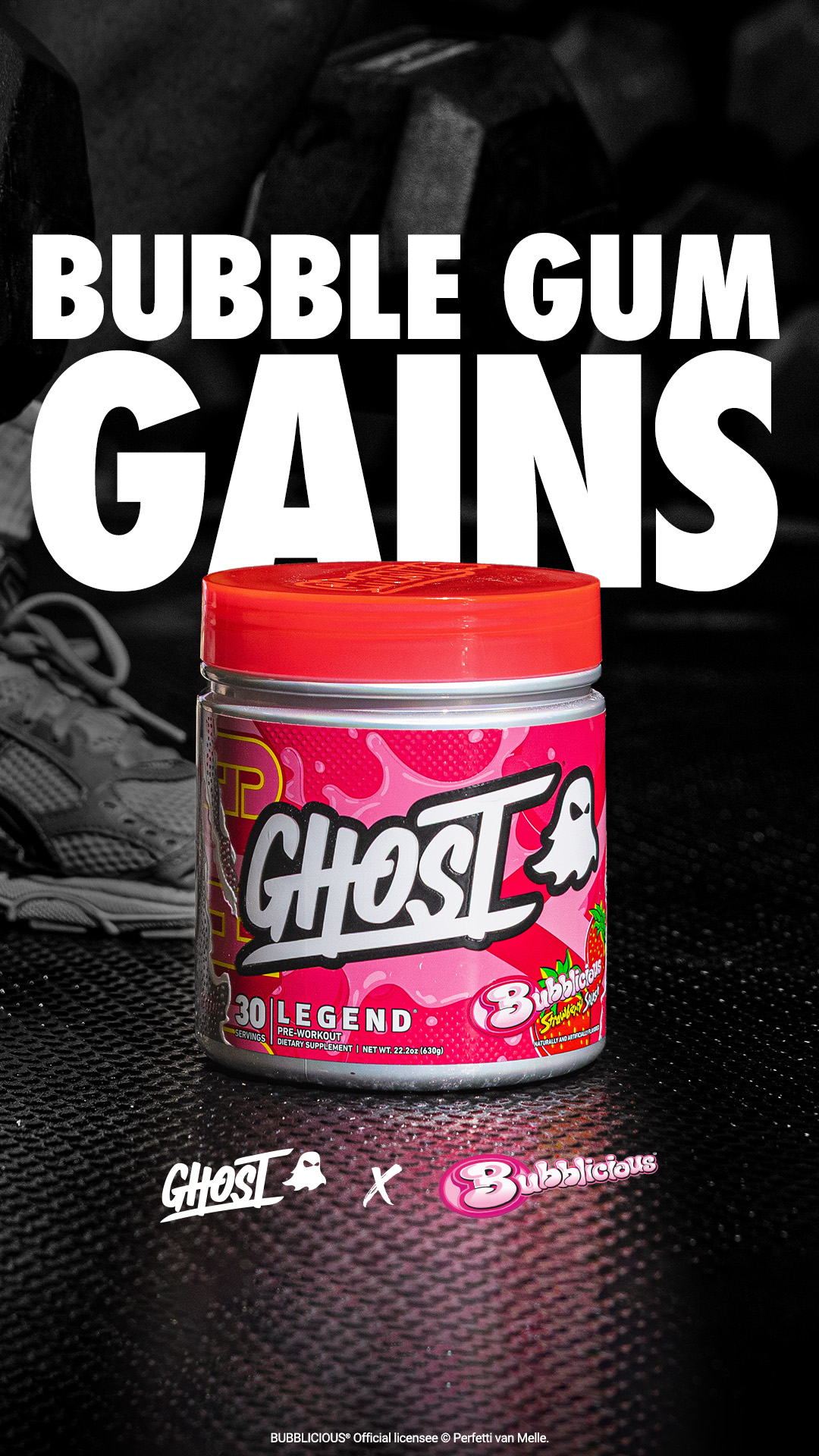 GHOST Facebook ad