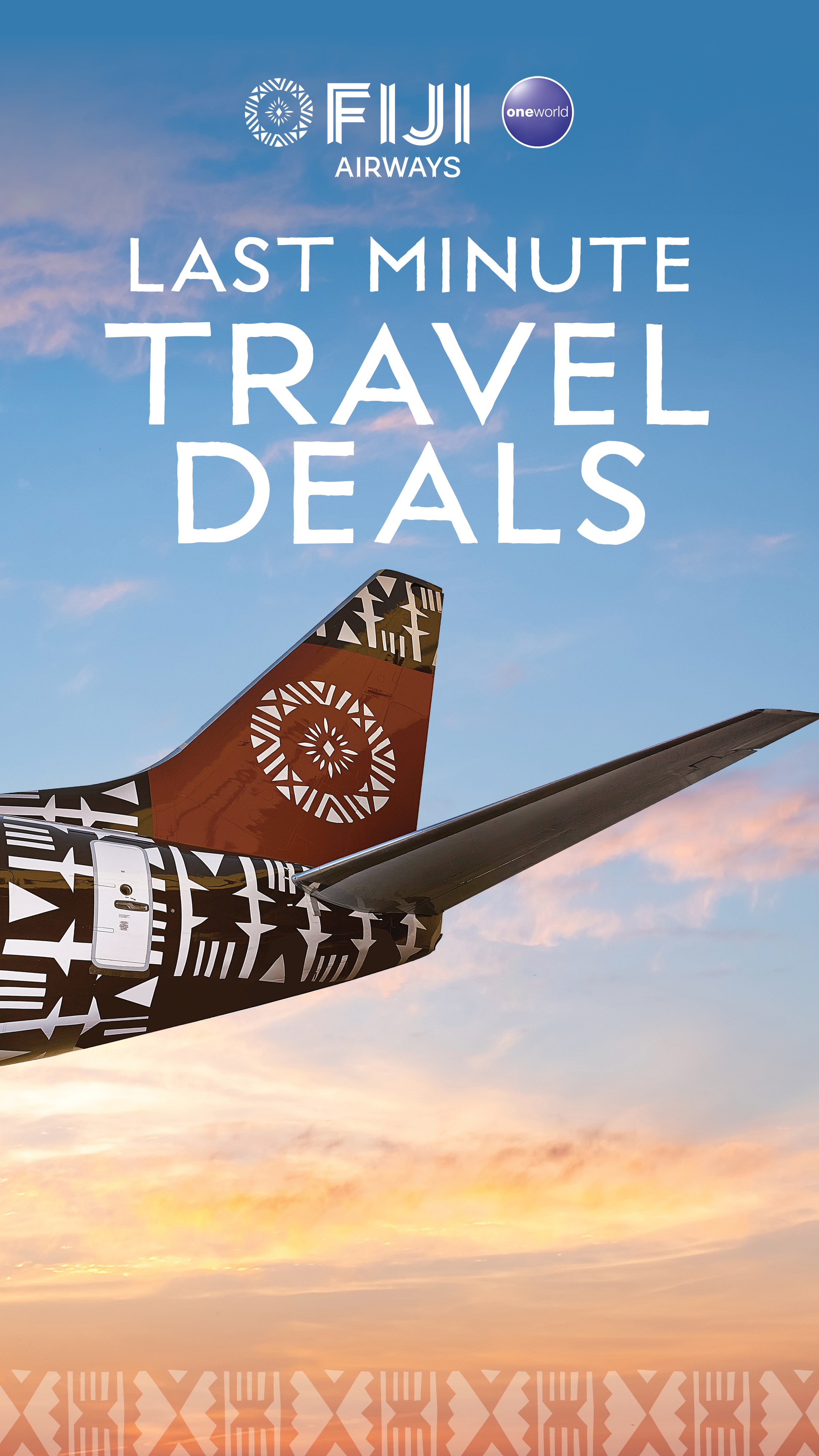 Fiji Airways Facebook ad