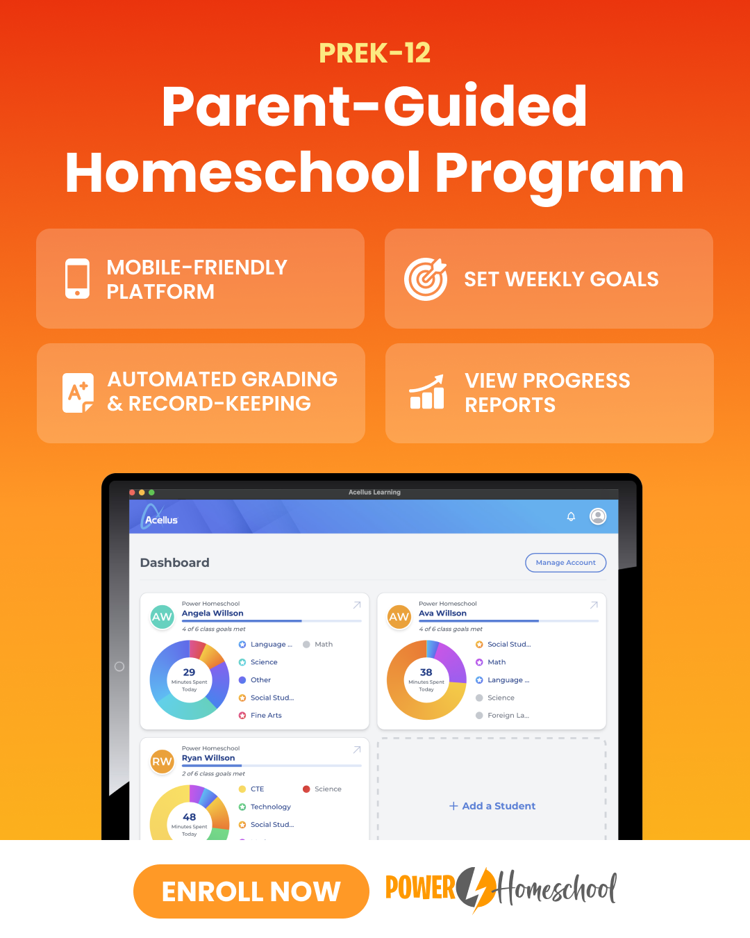 Power Homeschool Facebook ad