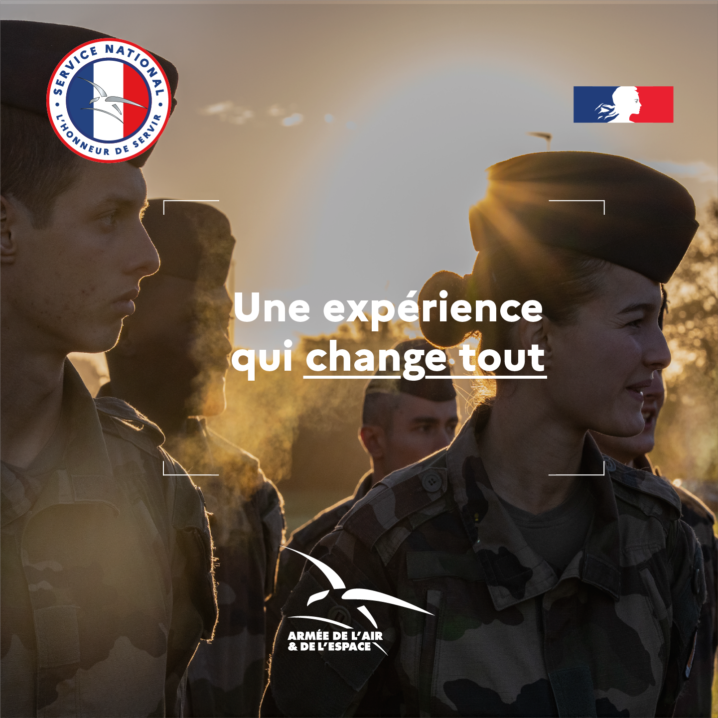 Devenir Aviateur l Armée de l'Air et de l'Espace Facebook ad