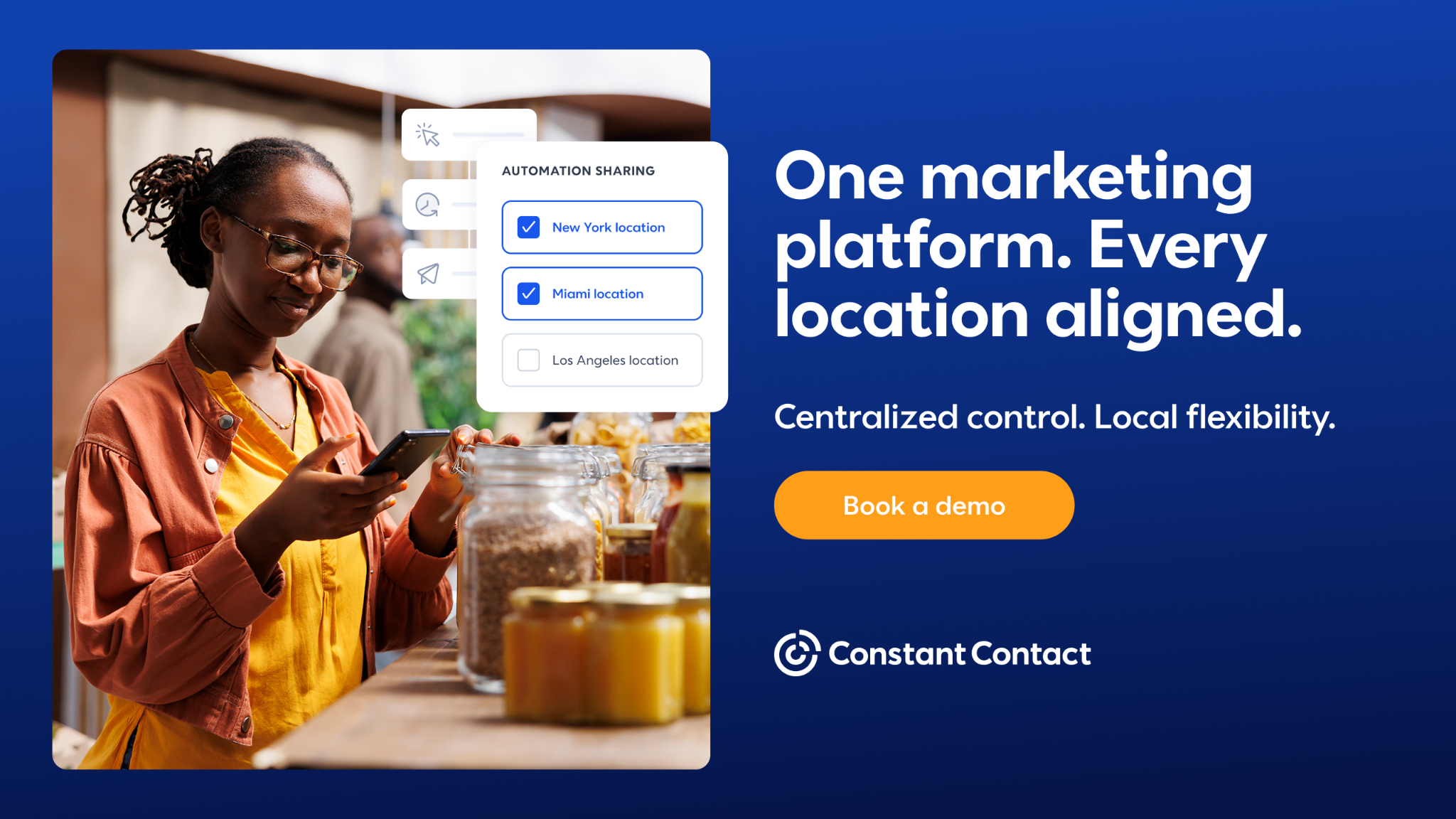 Constant Contact Facebook ad