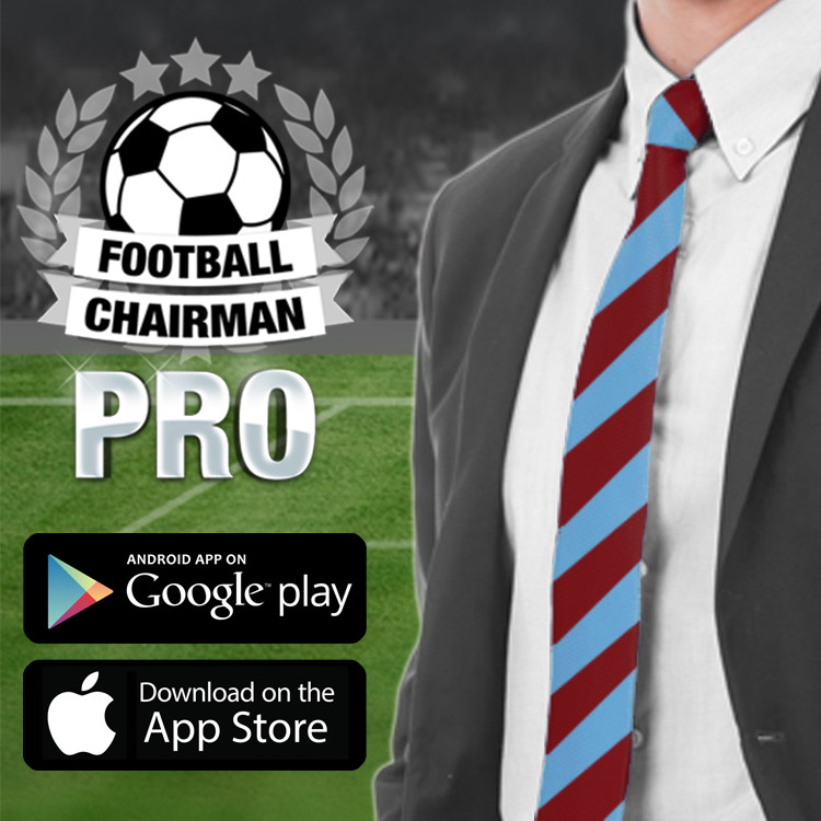 Football Chairman App Facebook ad