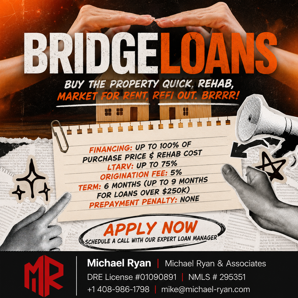 Michael Ryan Facebook ad