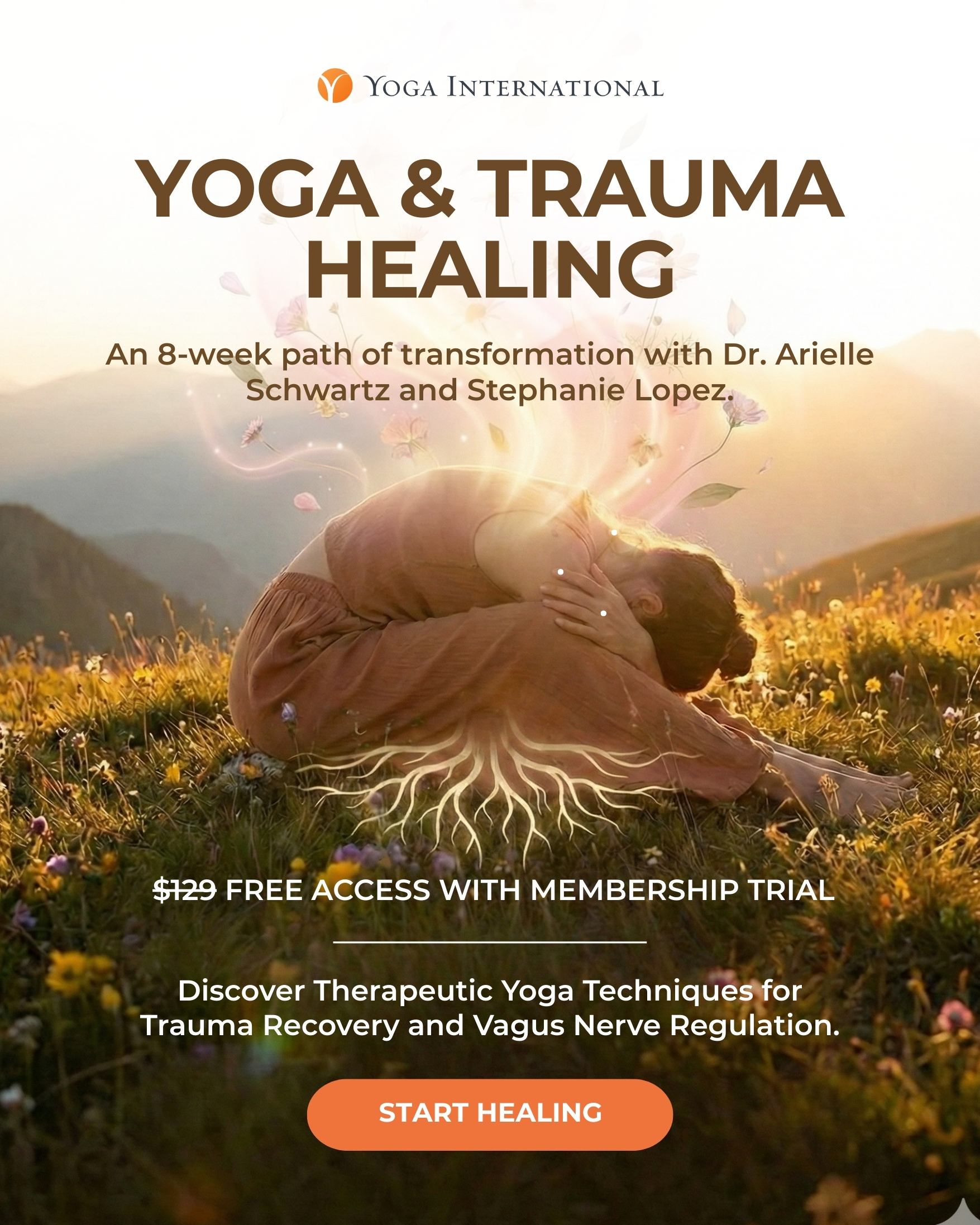 Yoga International Facebook ad