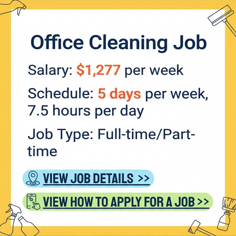 Job Seeker Daily-01 Facebook ad: Learn broadly about Janitorial Services