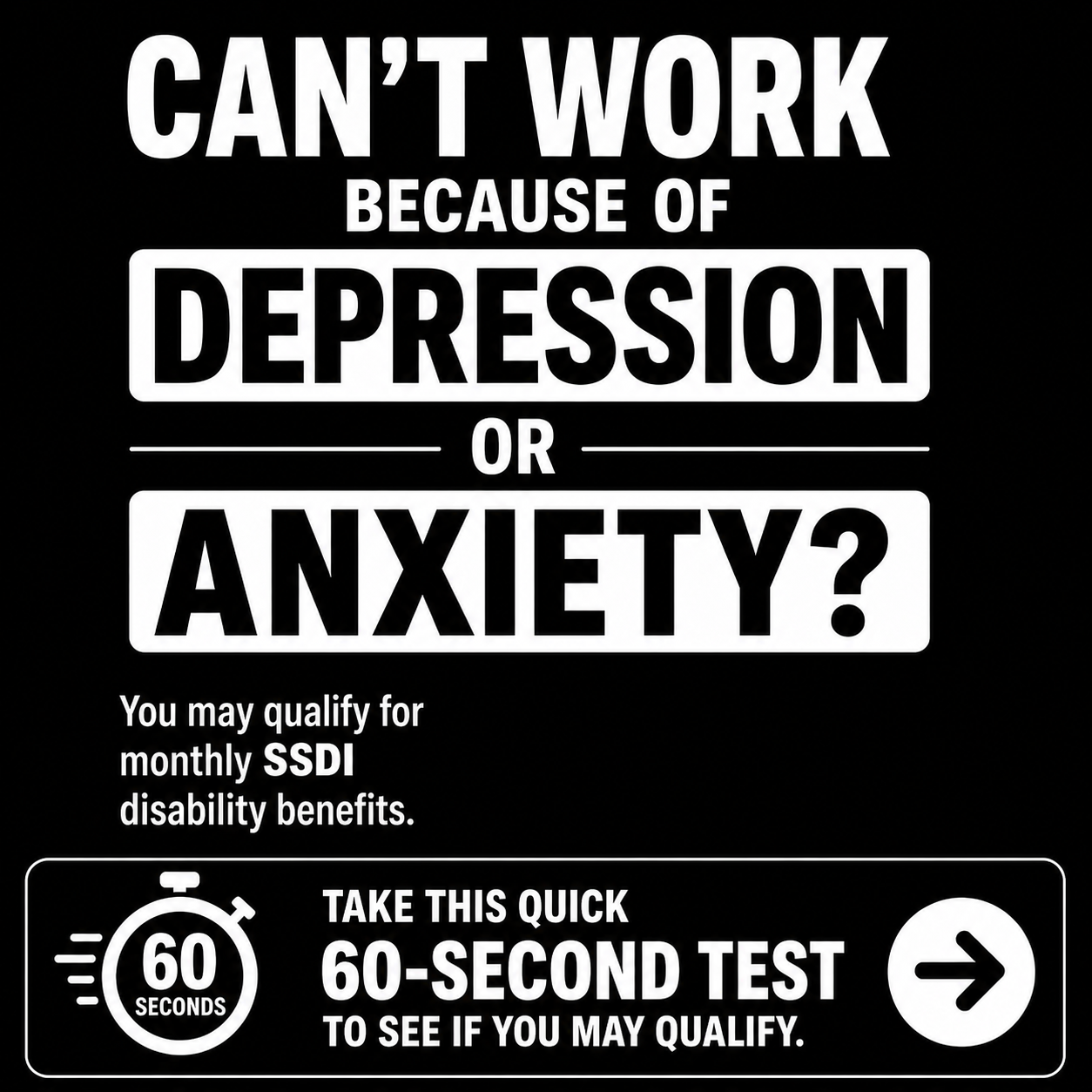 GetDisability Facebook ad: Get A Free Consultation