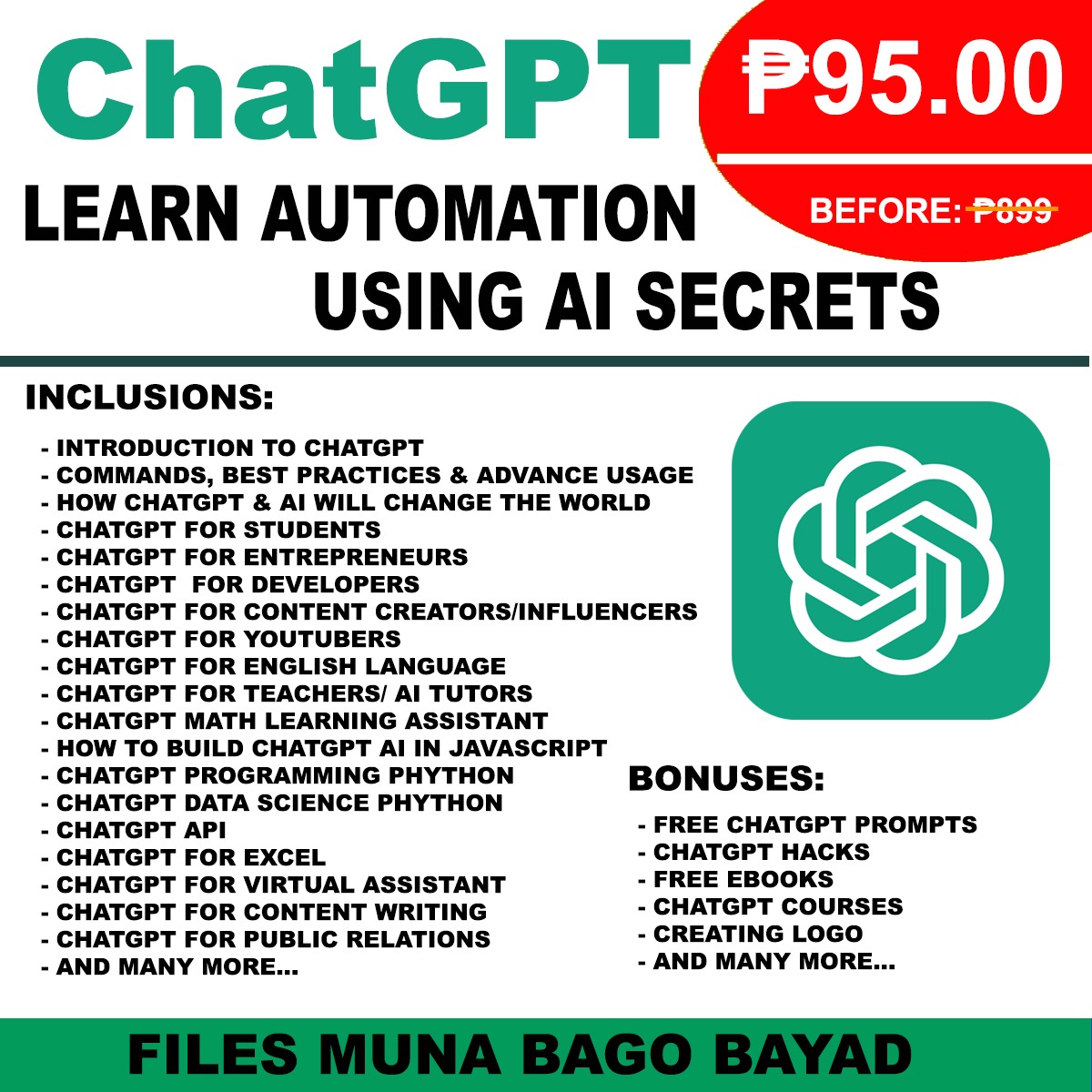 Artificial Intelligence Resource Solutions Facebook ad from May 3, 2024