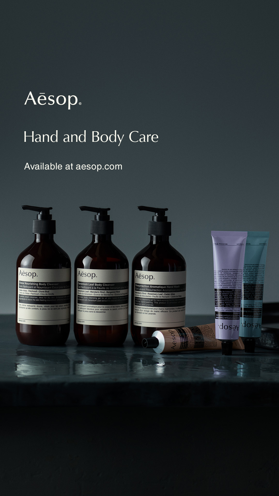 Aesop Facebook ad