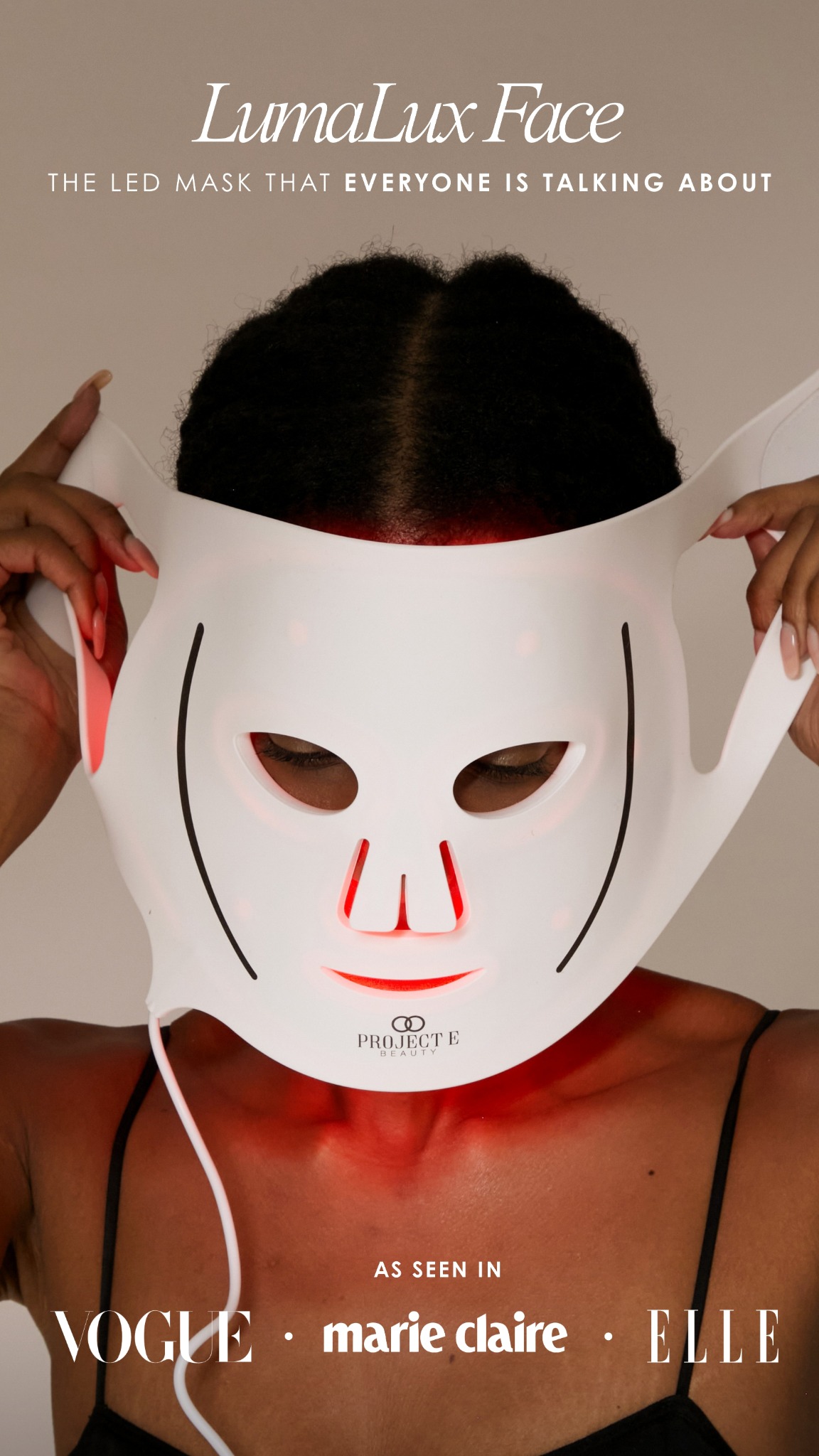 Project E Beauty Facebook ad