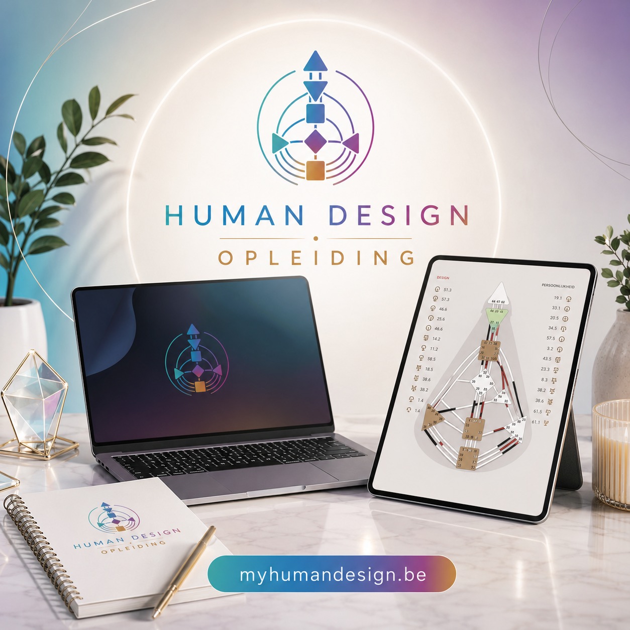 Human Design België Facebook ad