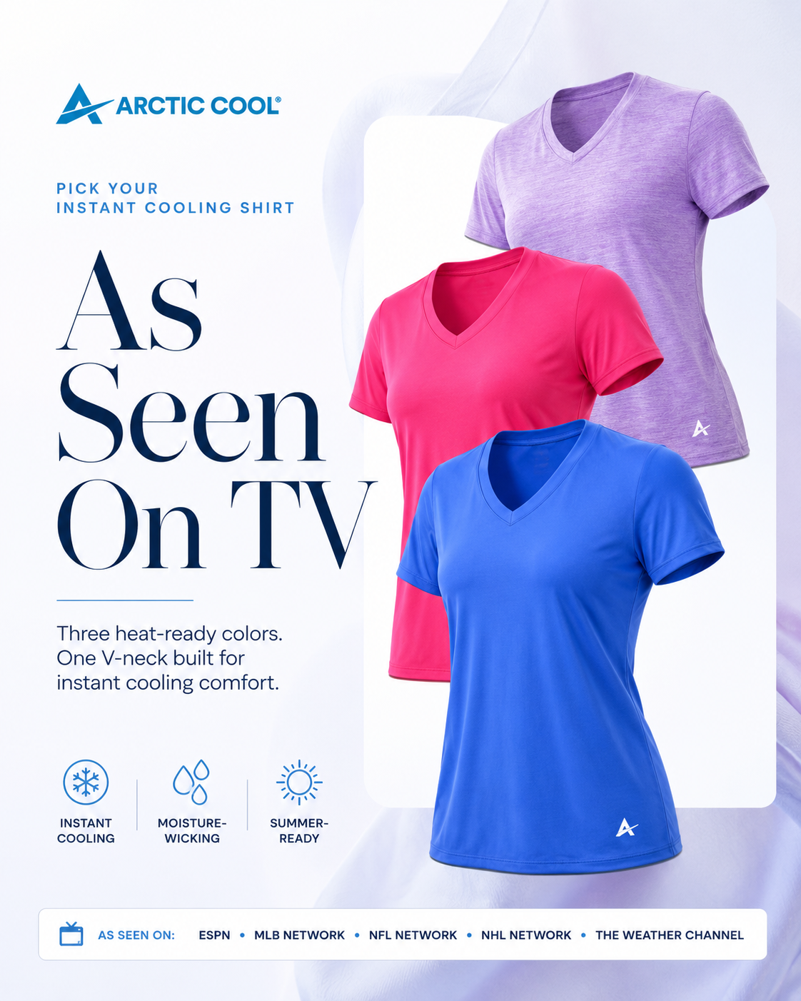 Arctic Cool Facebook ad