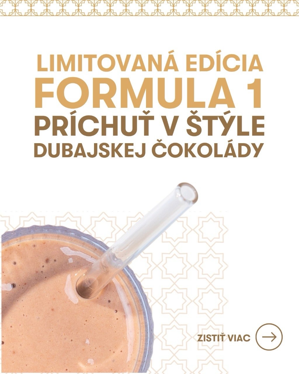Herbalife Facebook ad: Objavte kokteil Formula 1 s príchuťou v štýle…