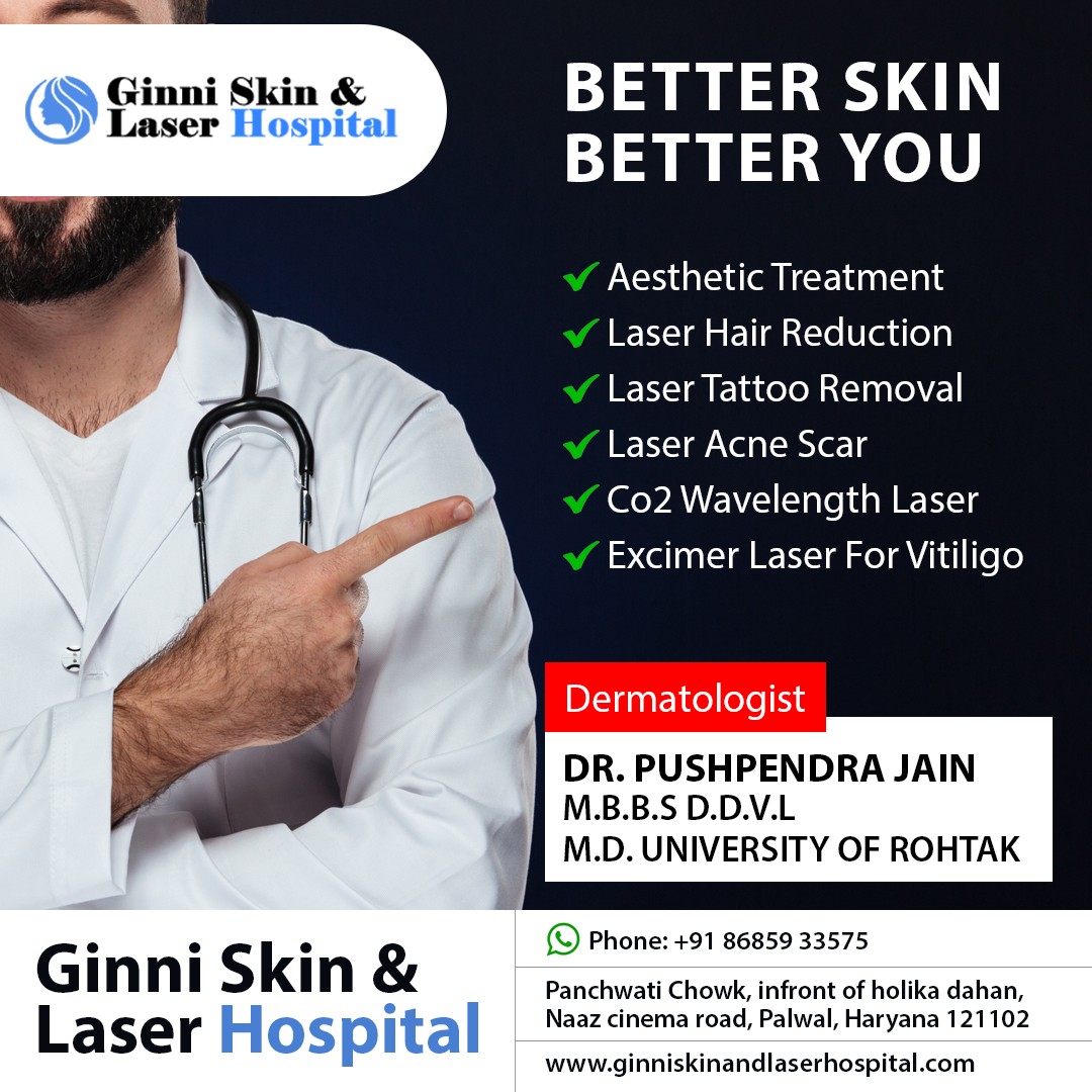 Ginni skin and laser hospital Facebook ad