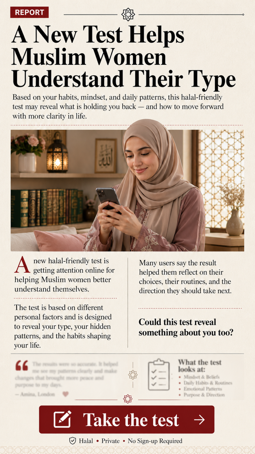 Imam Advice Daily Facebook ad